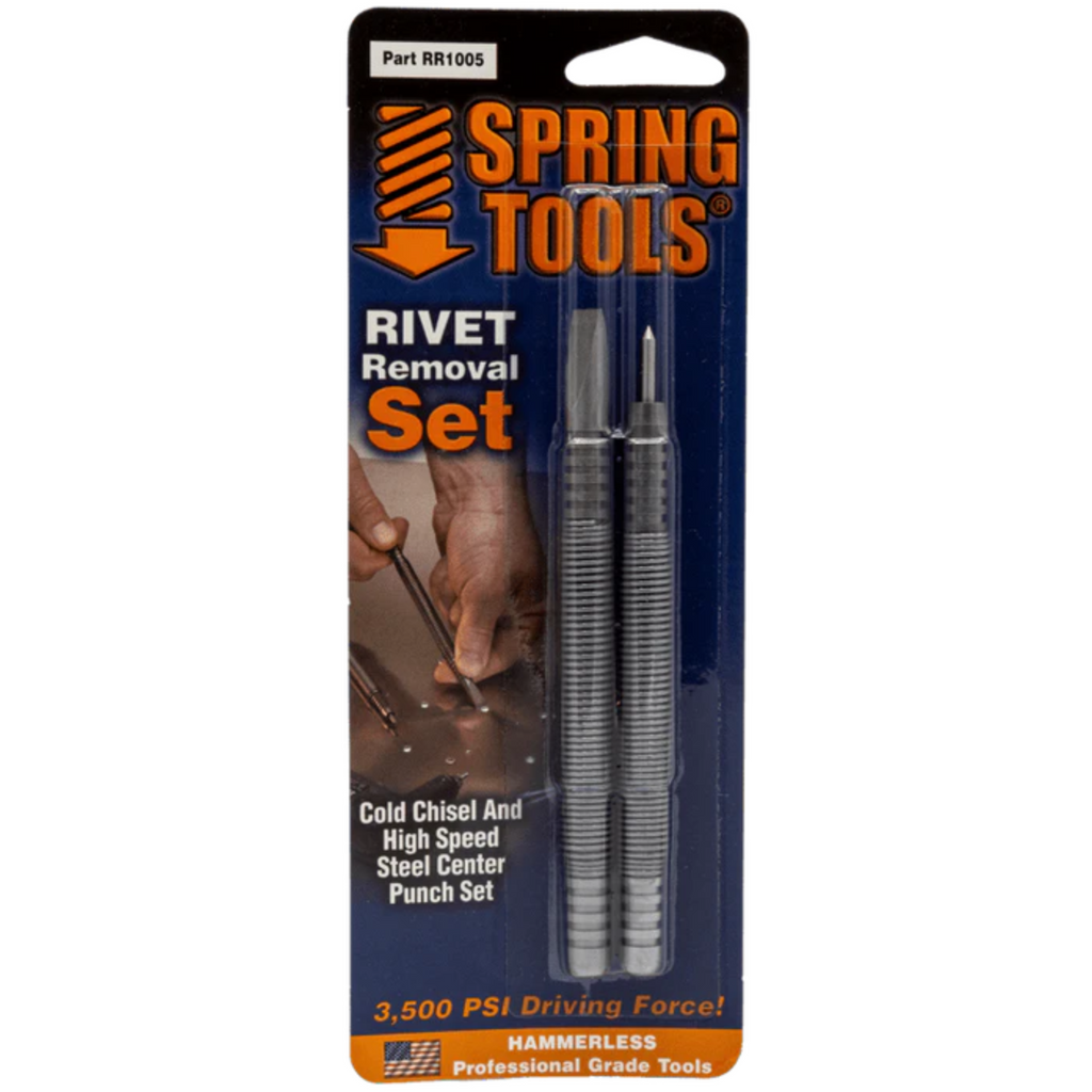 Spring Tools - 2 Piece Rivet Removal Set