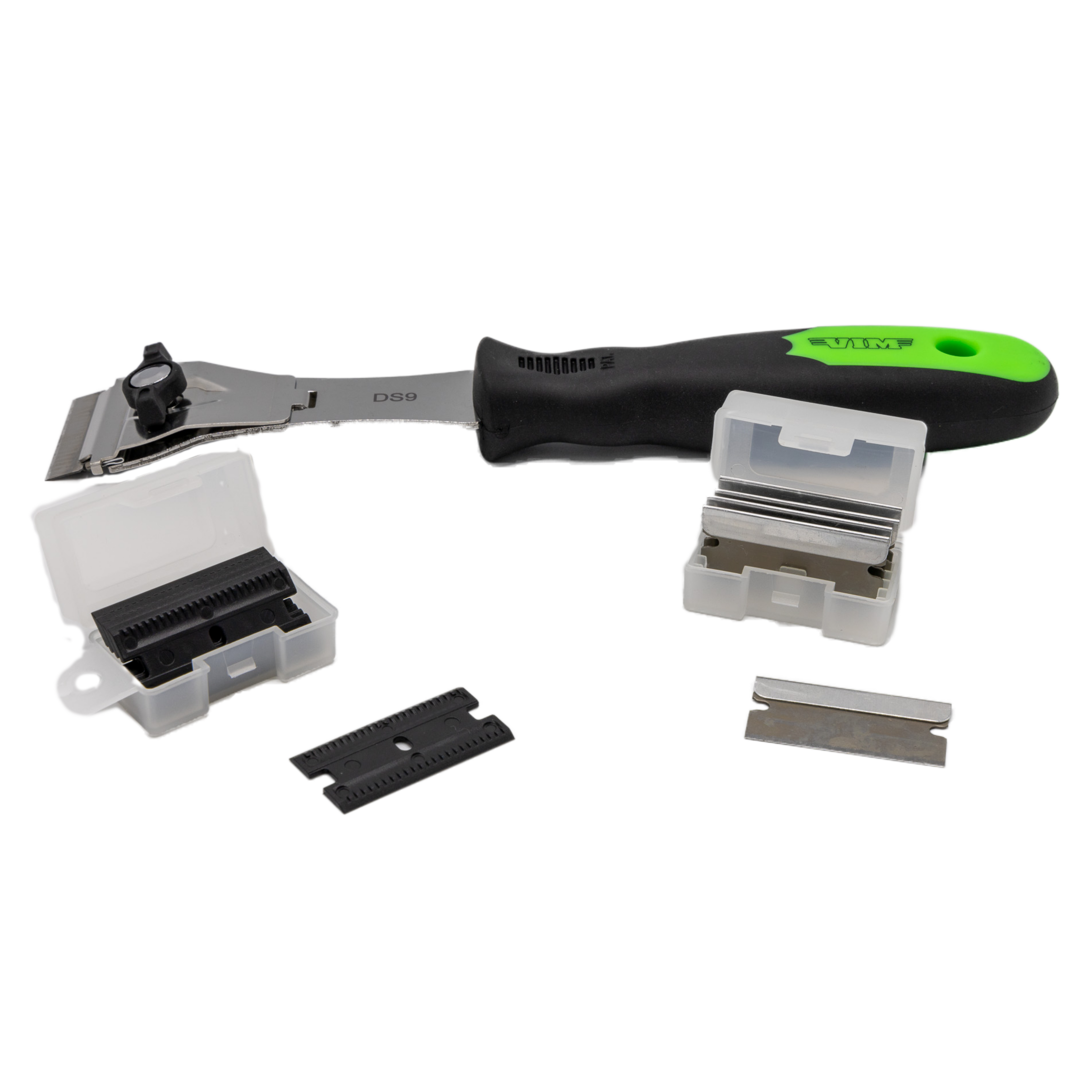 VIM Tools - Decal Scraper With Quick Change Blades - 9'' Long