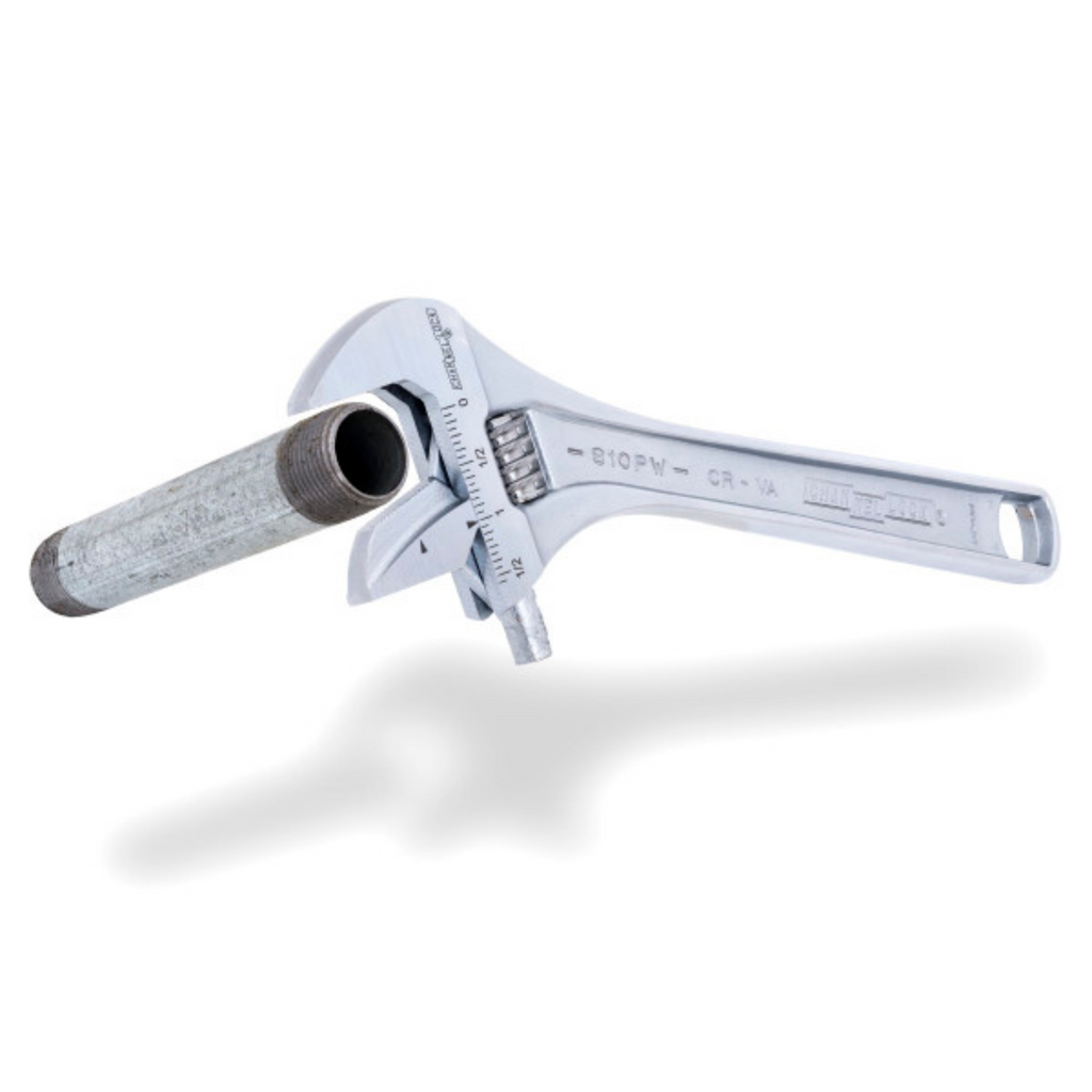 Channellock 8-Inch Reversible Jaw Adjustable Wrench