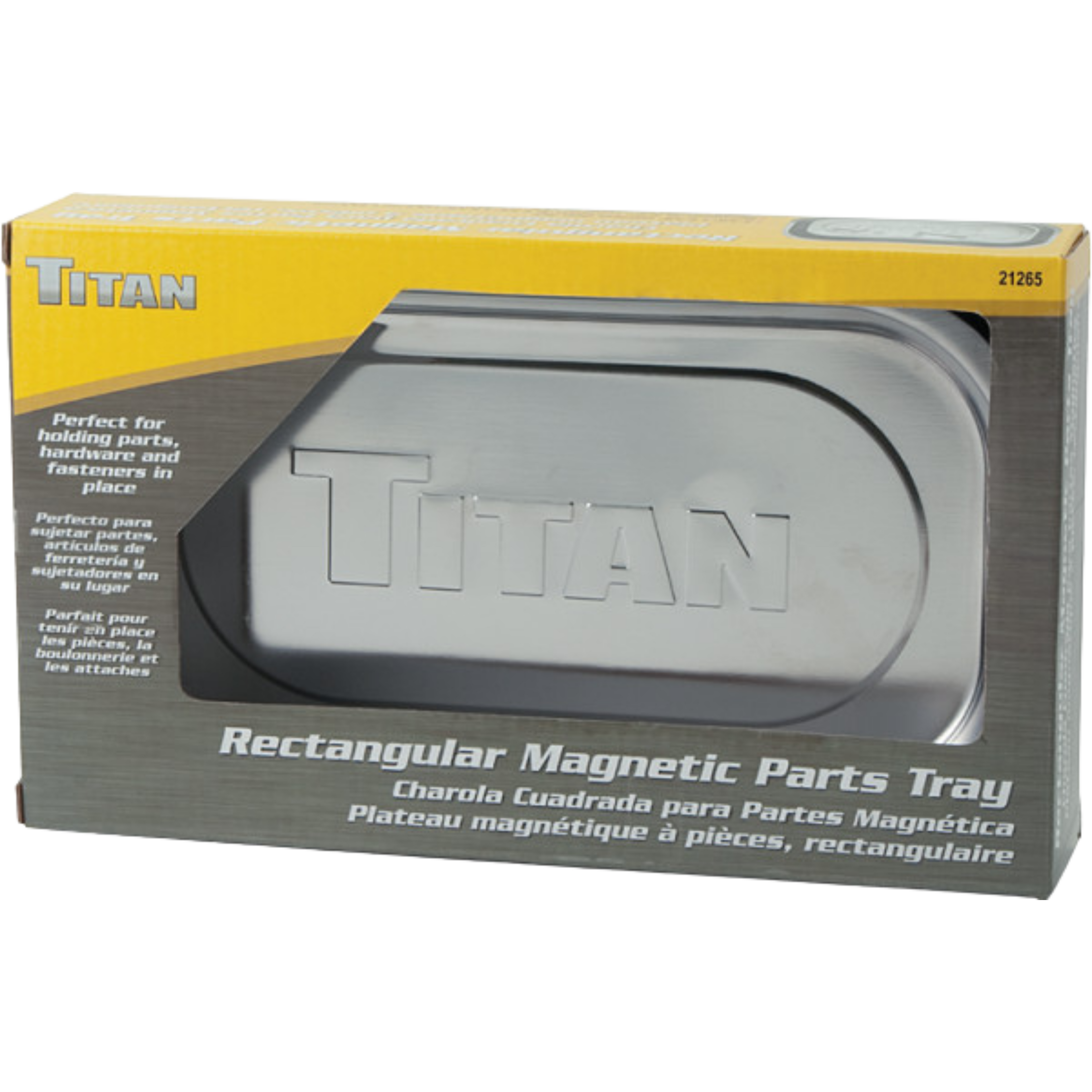 Rectangular Magnetic Parts Tray (21265) - Ridge Toolbox