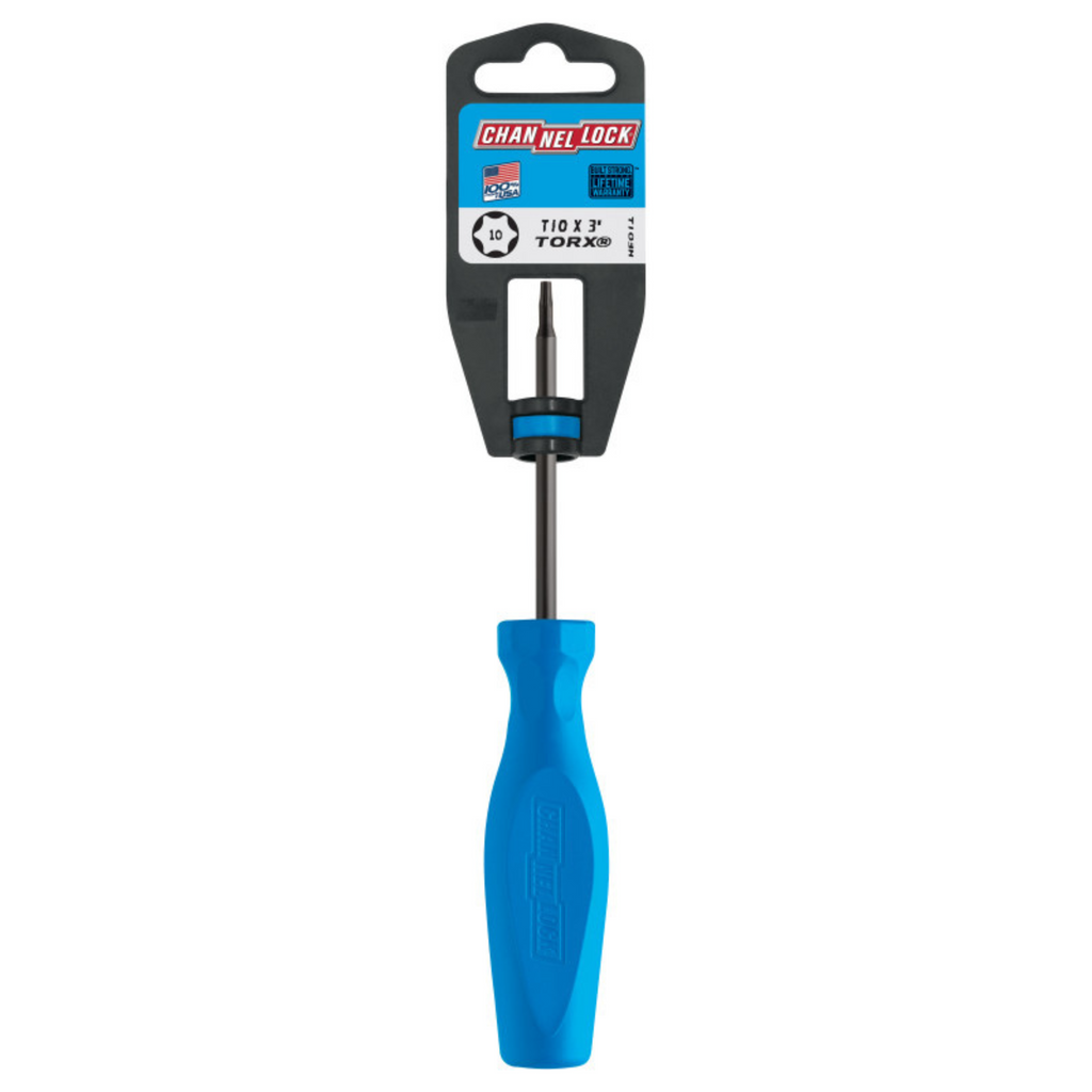 Channellock TORX T10 X 3-inch Professional Screwdriver
