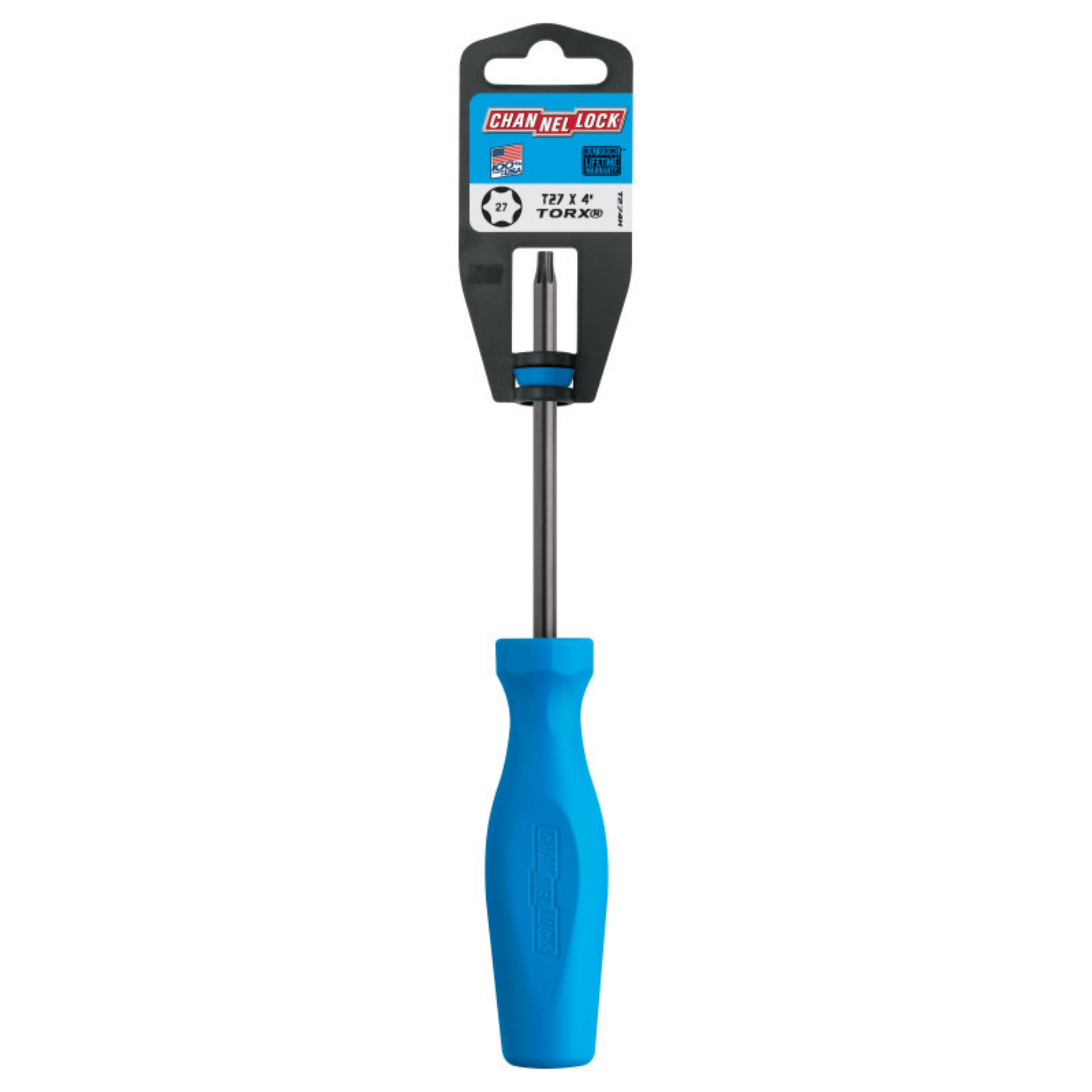 Channellock TORX T27 X 4-inch Professional Screwdriver