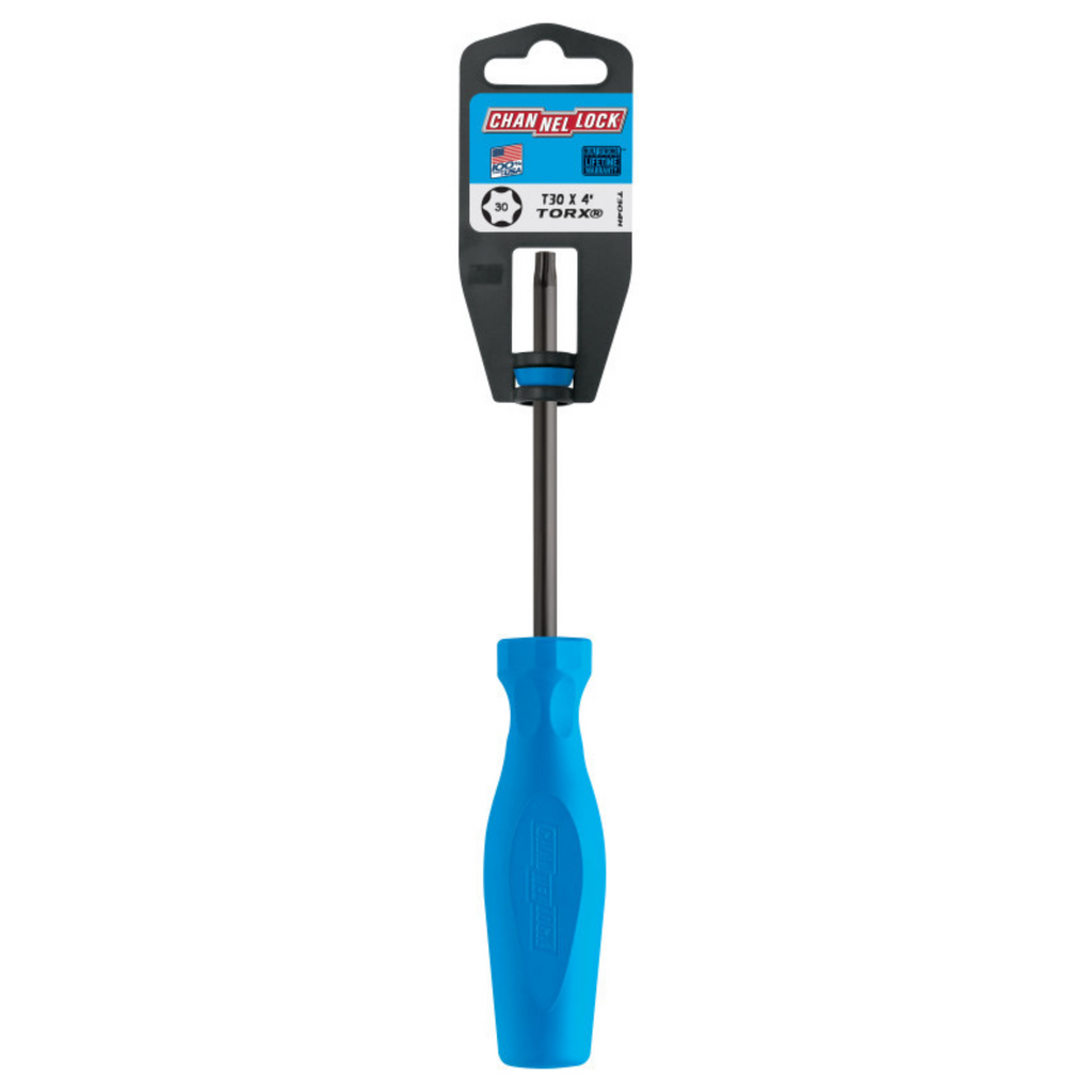 Channellock TORX T30 x 4-inch Professional Screwdriver
