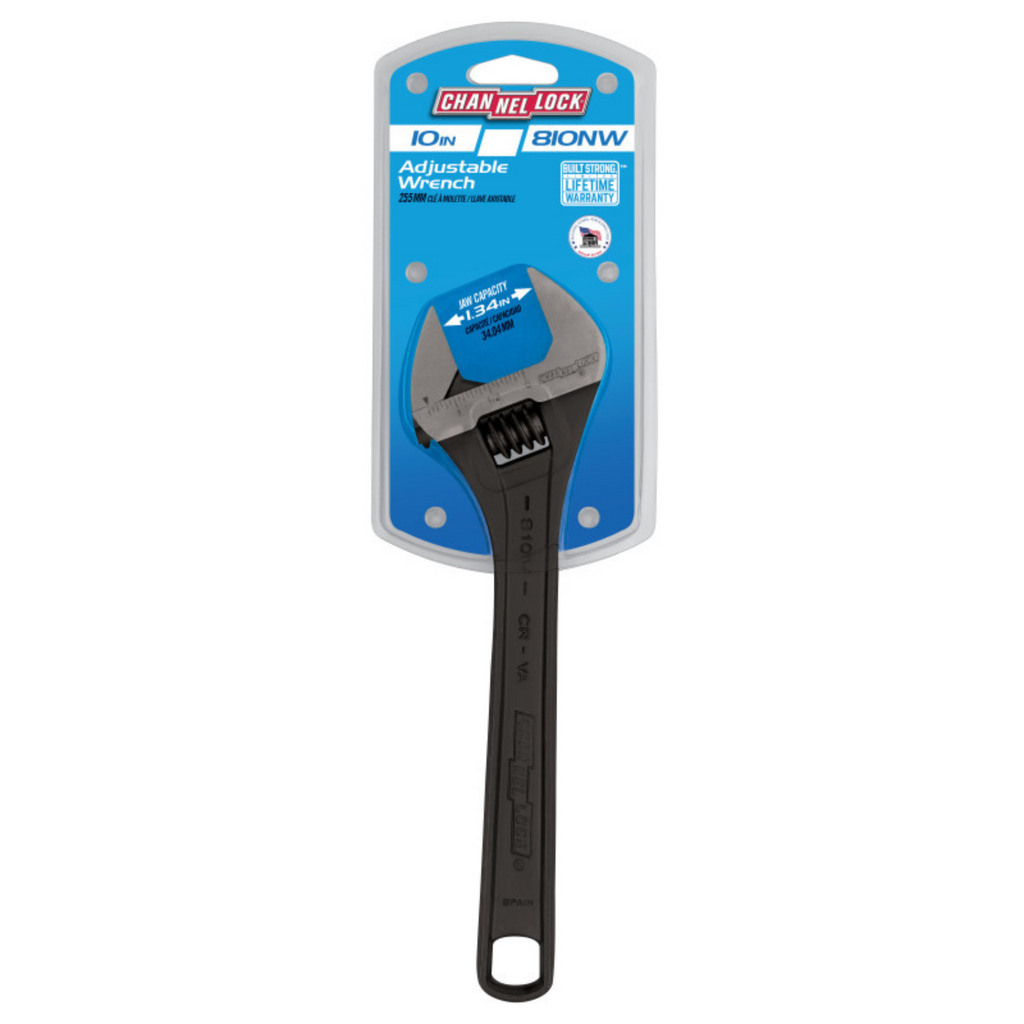 Channellock 10-Inch Adjustable Wrench