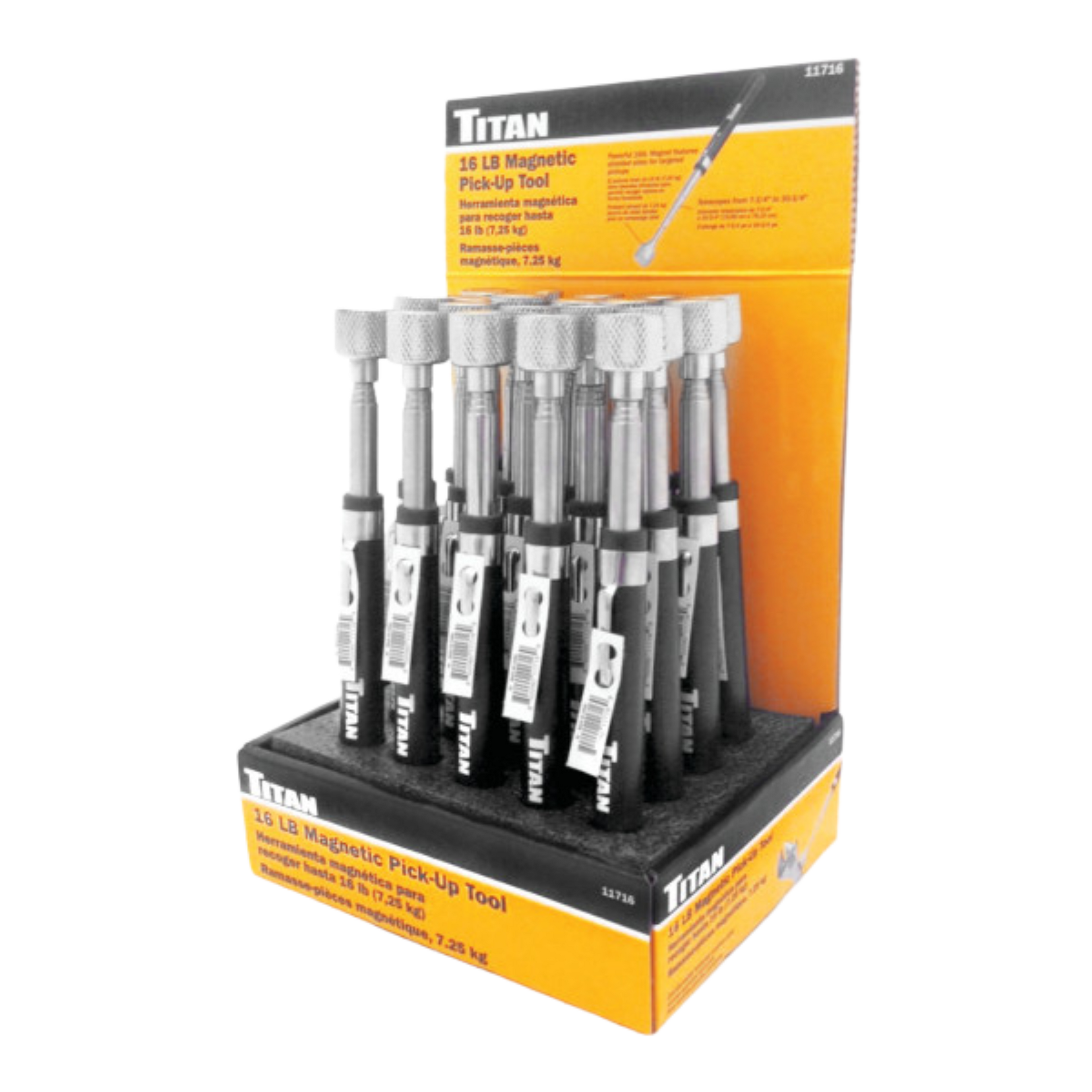 16 lb. Telescoping Magnetic Pick Up Tool (11716)
