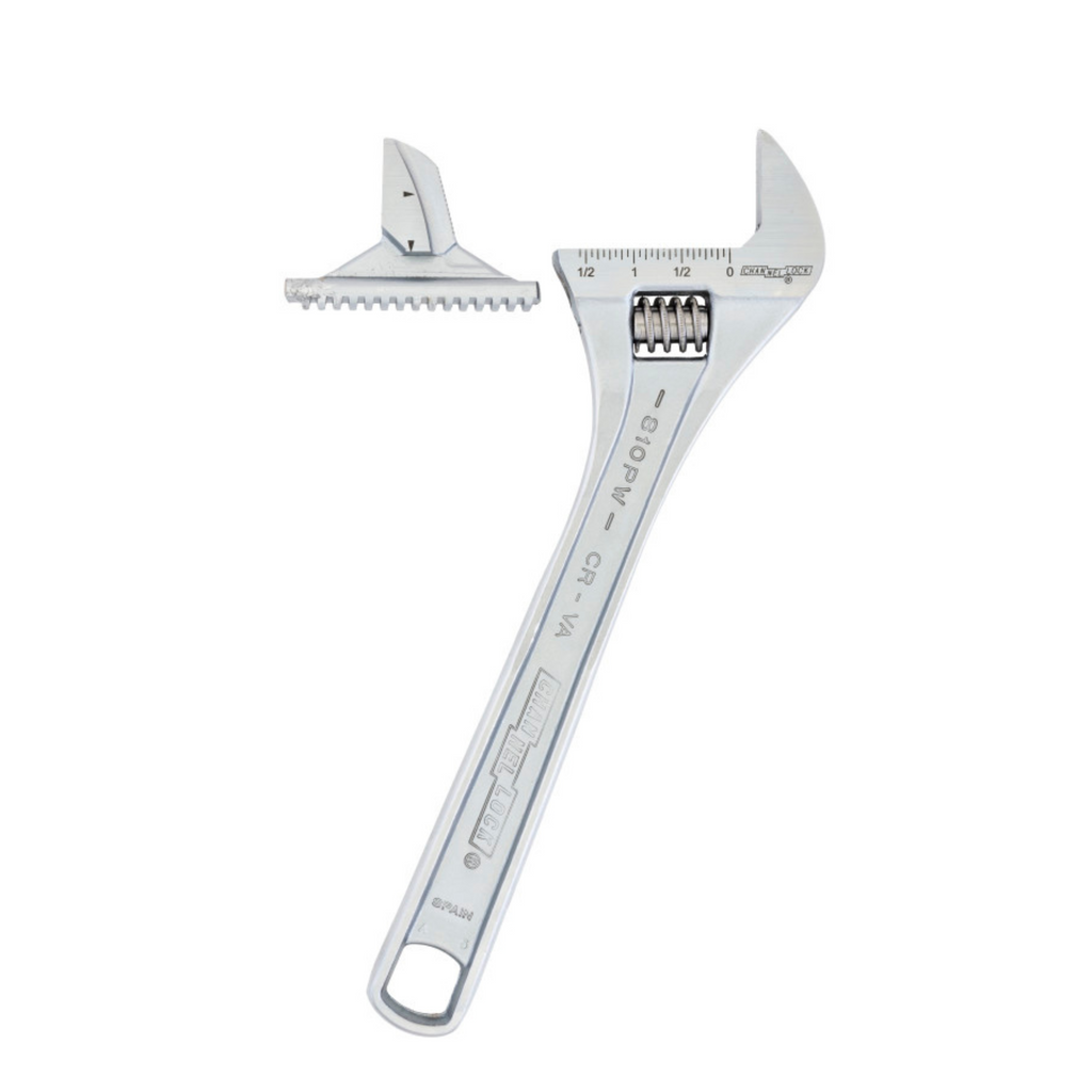 Channellock 10-Inch Reversible Jaw Adjustable Wrench