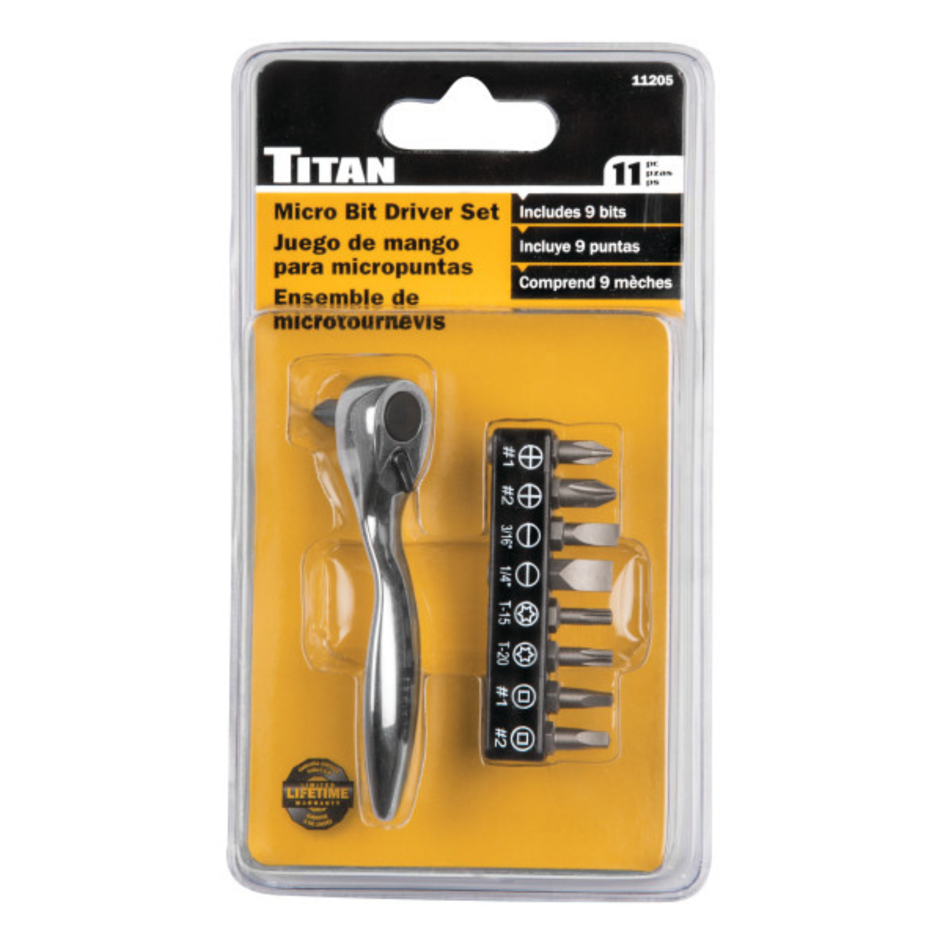 Offset Micro Bit Driver With Bits (11205)