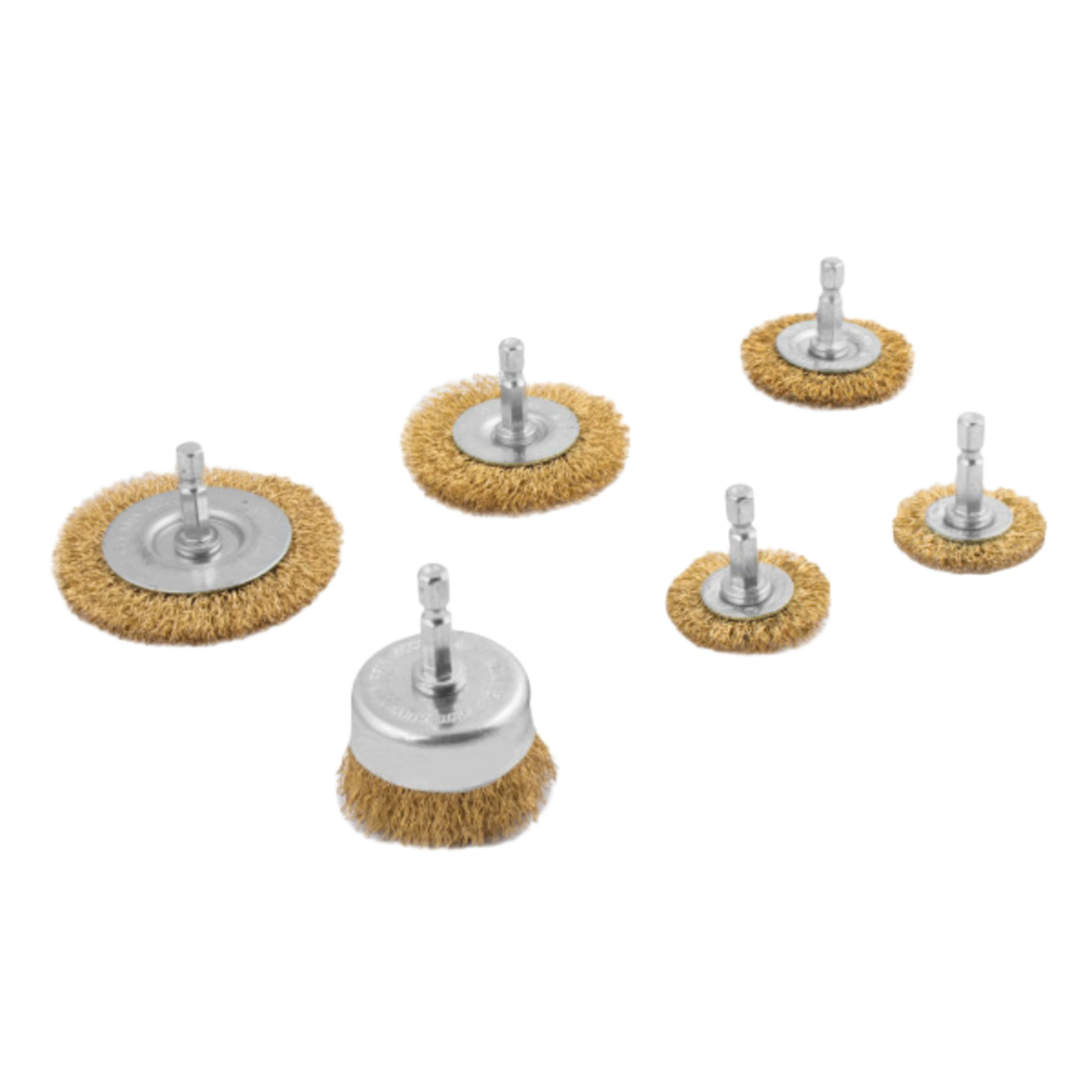 6 pc. Crimped Wire Brush Assortment (22206)
