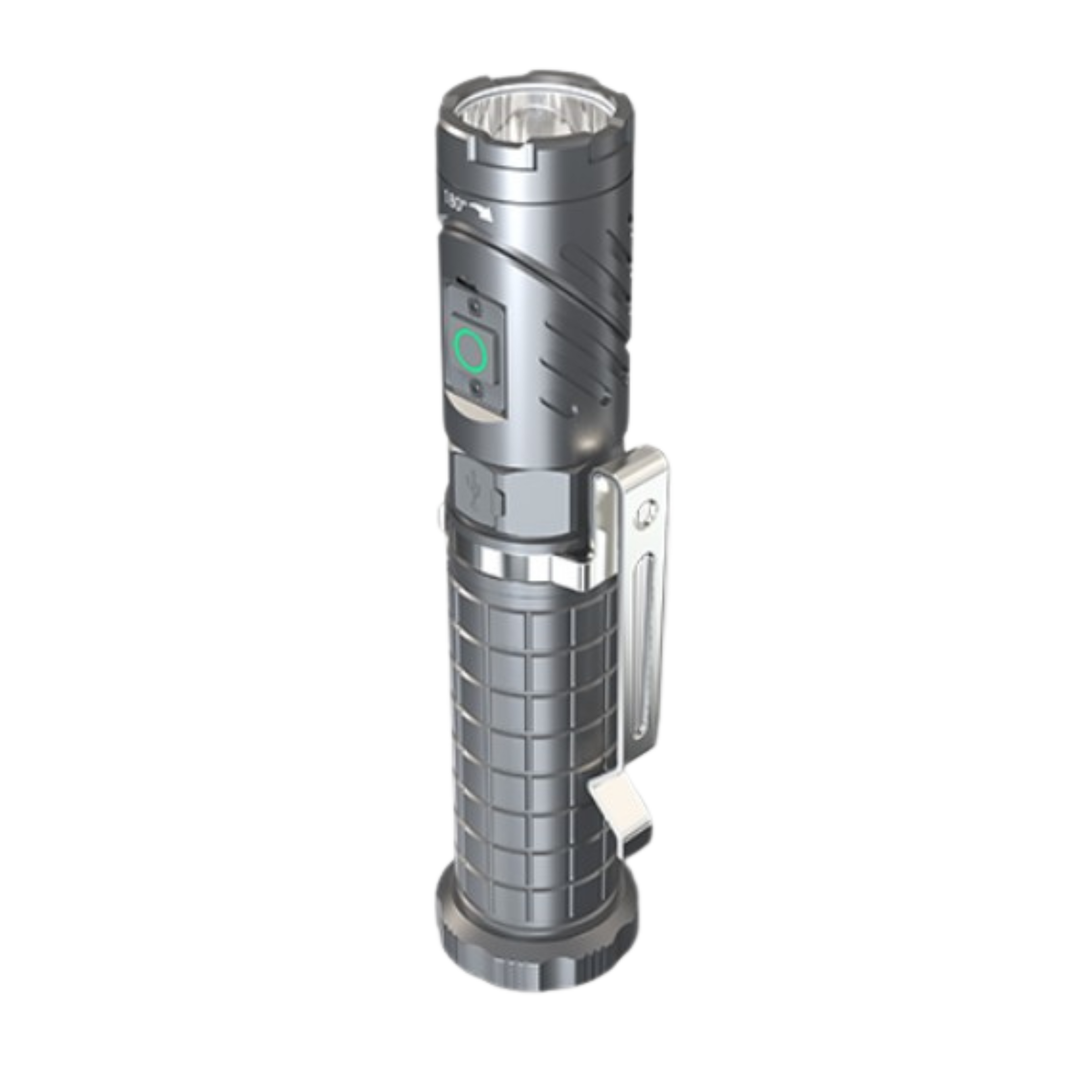 Maxxeon - SearchPoint PATROL 1500LM Swivel Head Rechargeable Flashlight