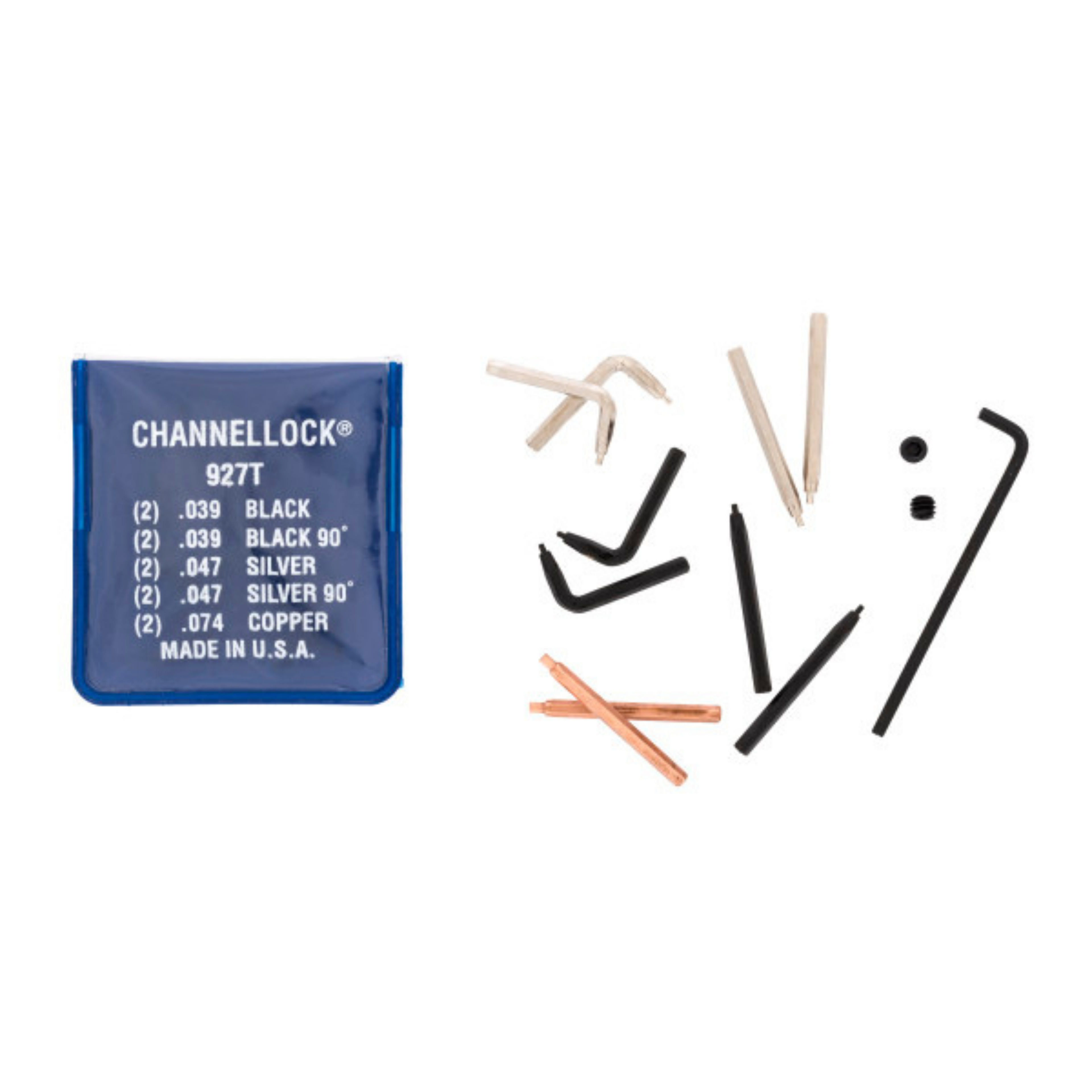 Channellock 5pc Universal Retaining Ring Tip Kit