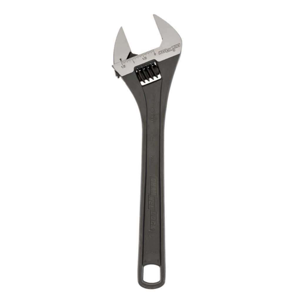 Channellock 12-Inch Adjustable Wrench