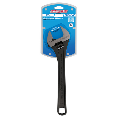 Channellock 12-Inch Adjustable Wrench