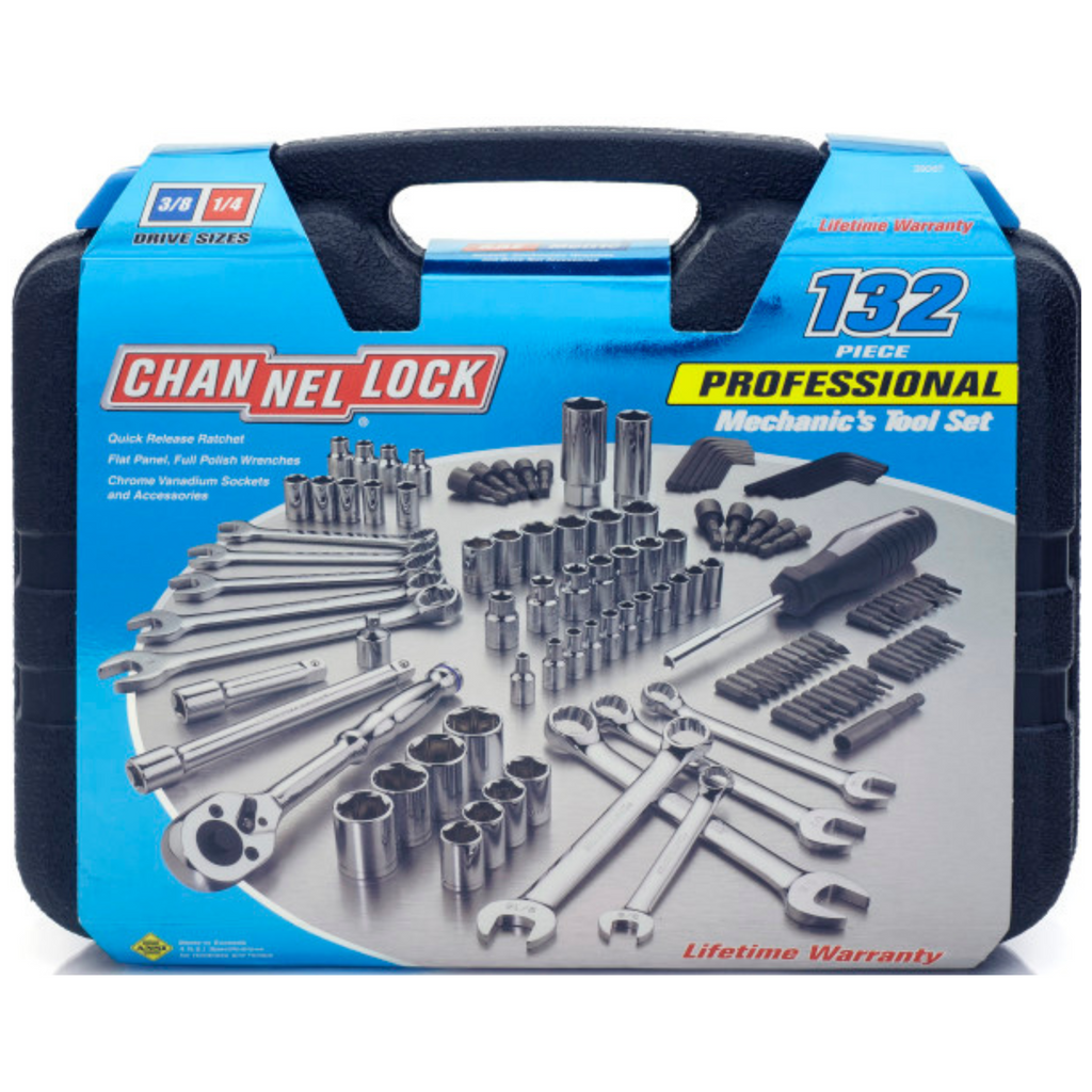 Channellock 132pc Mechanic's Tool Set