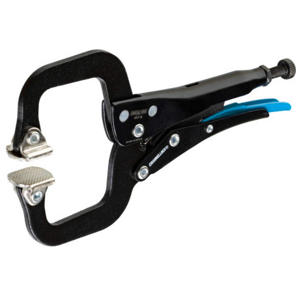 Channellock 6-Inch C-Clamp Locking Pliers w/ Swivel Pads