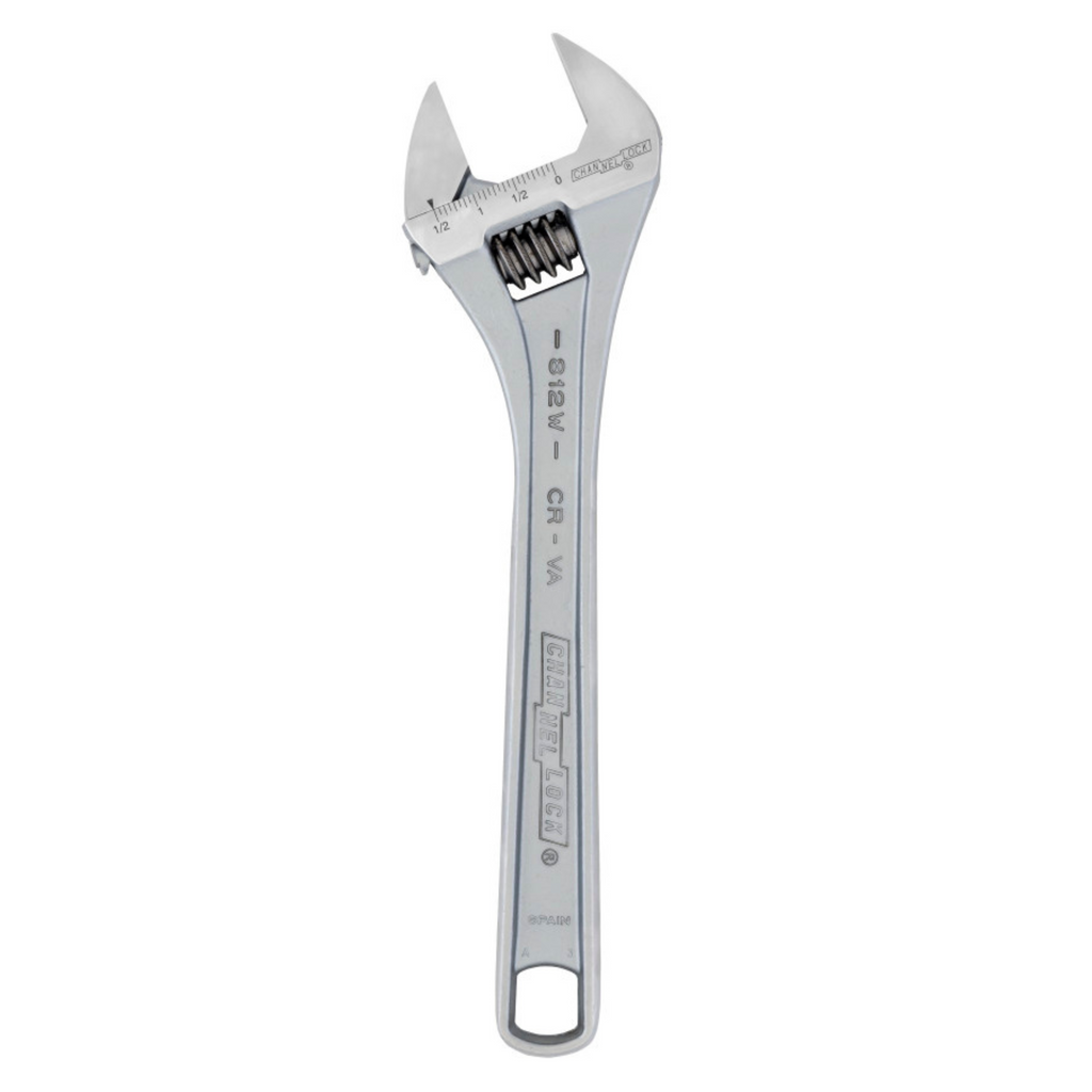 Channellock 12-Inch Adjustable Wrench
