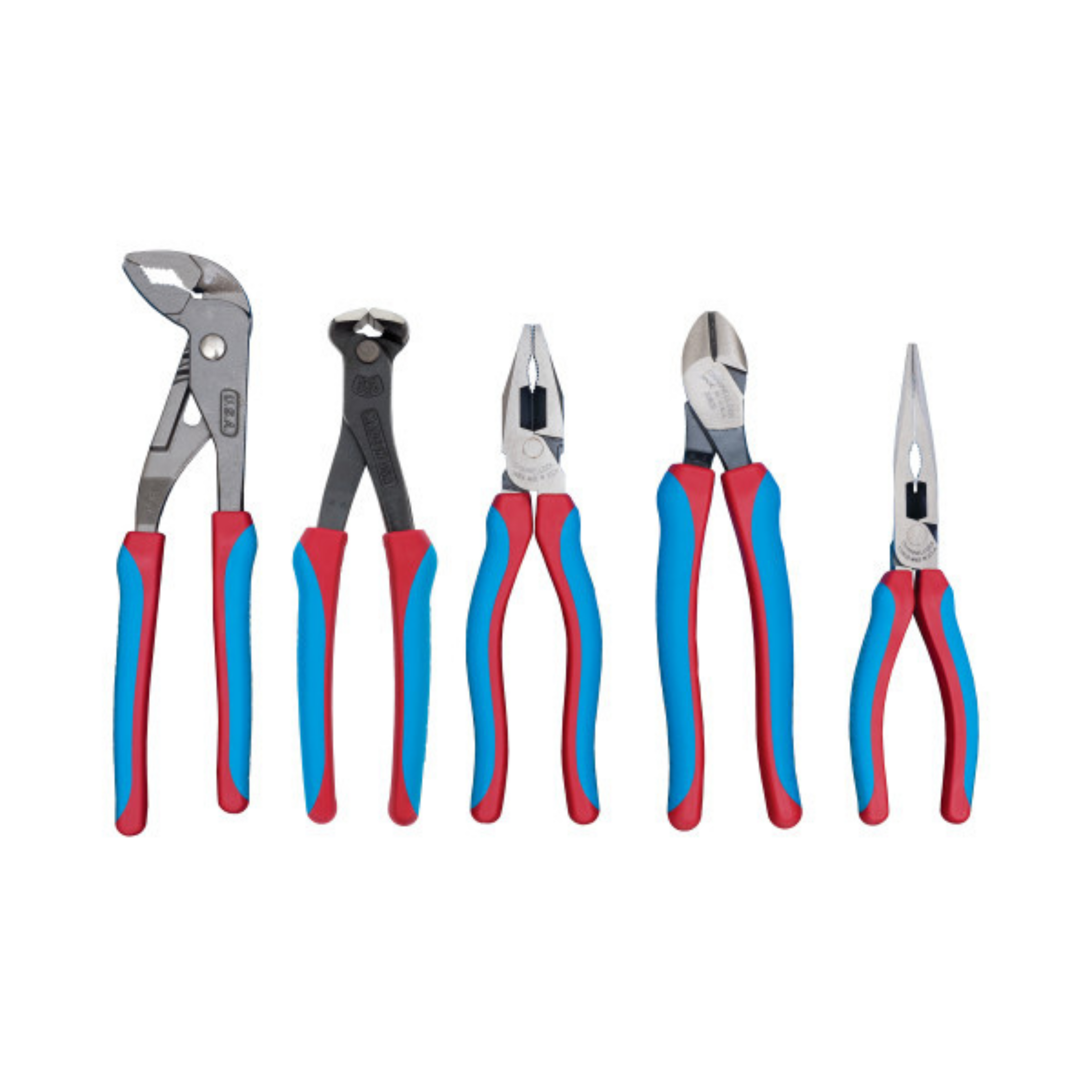 Channellock 5pc CODE BLUE® E SERIES™ Pliers Set with Tool Roll