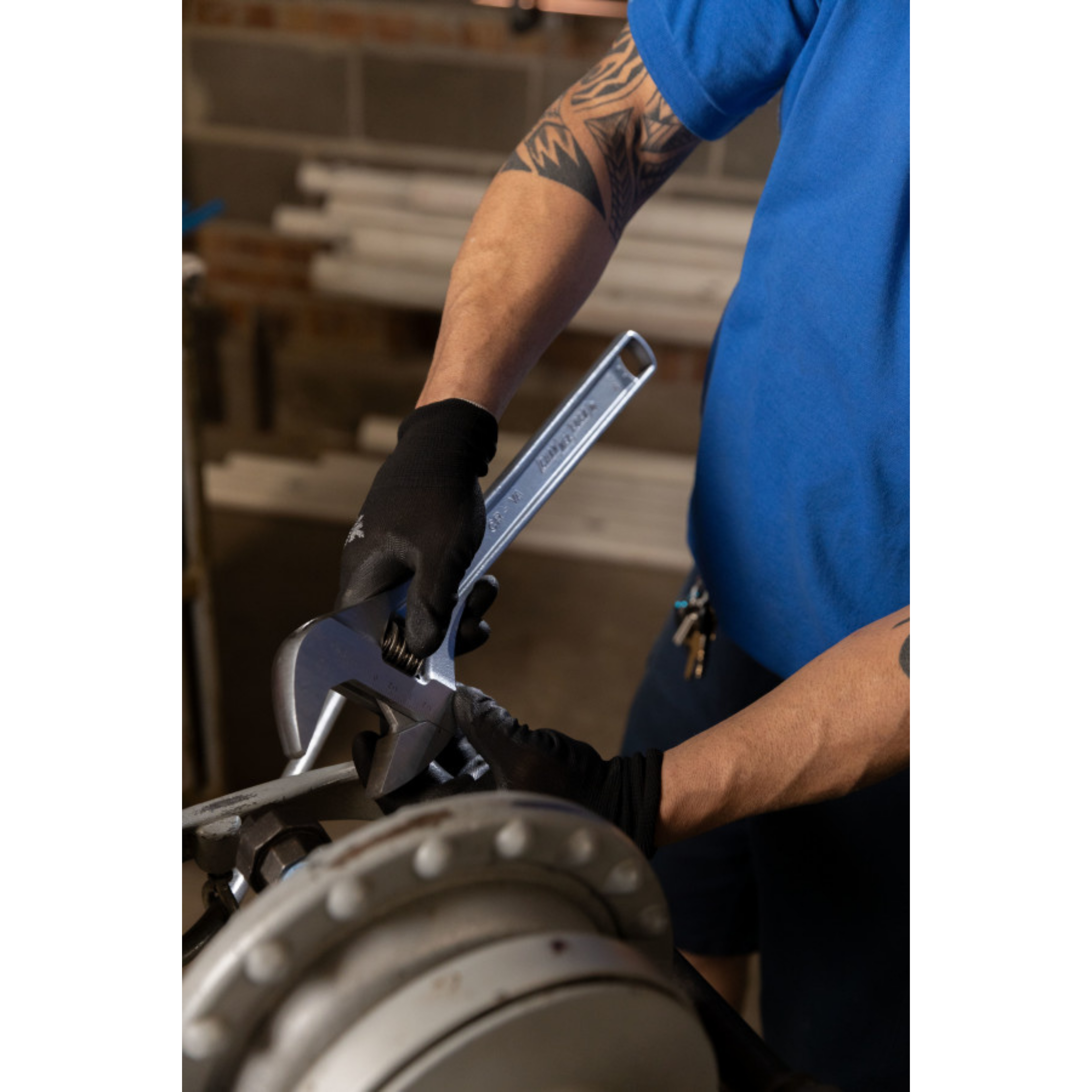 Channellock 12-Inch Adjustable Wrench