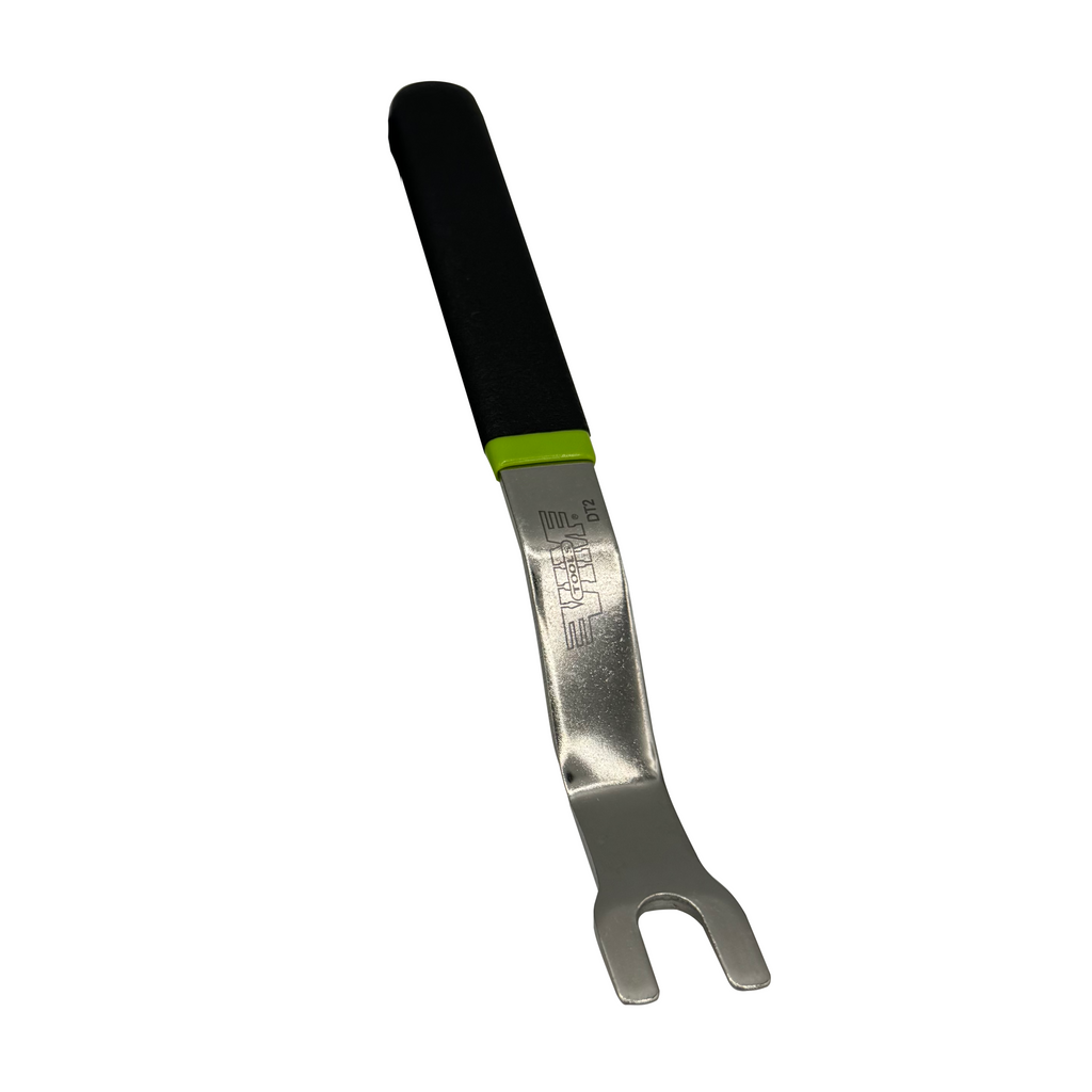 VIM Tools - Double Bend “U” Notch Door Panel Clip Tool, Stainless, Dipped Handle