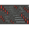 Sonic Tools - Hex Ball Grip Key Set, 18-PCS - MEDIUM SFS
