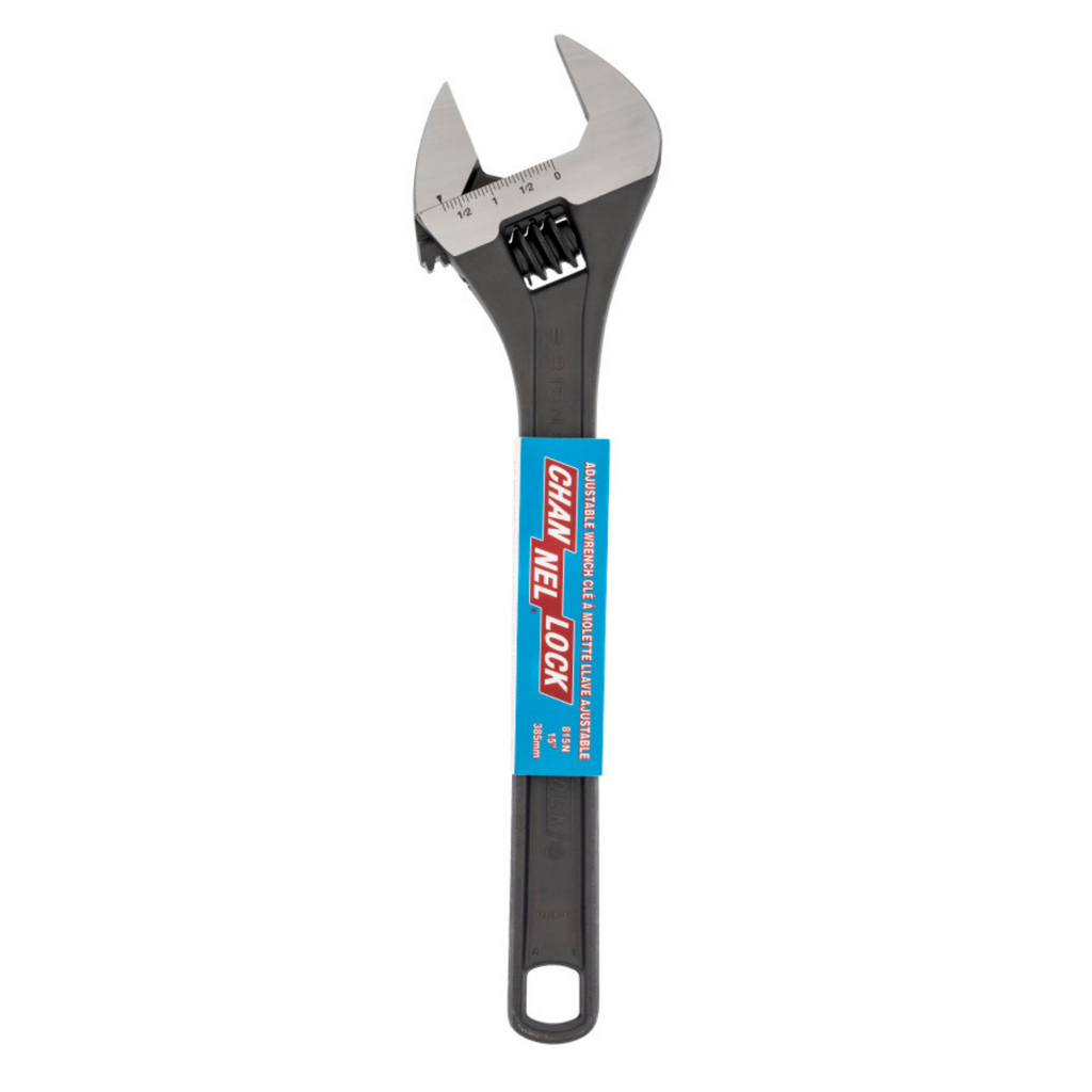 Channellock 15-Inch Adjustable Wrench
