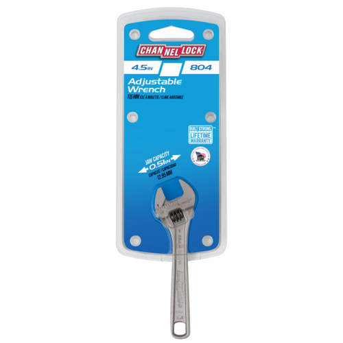Channellock 4-Inch Adjustable Wrench