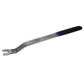 VIM Tools - 12″ XL Double Bend “U” Notch Door Panel Clip Tool, Stainless, Dipped Handle