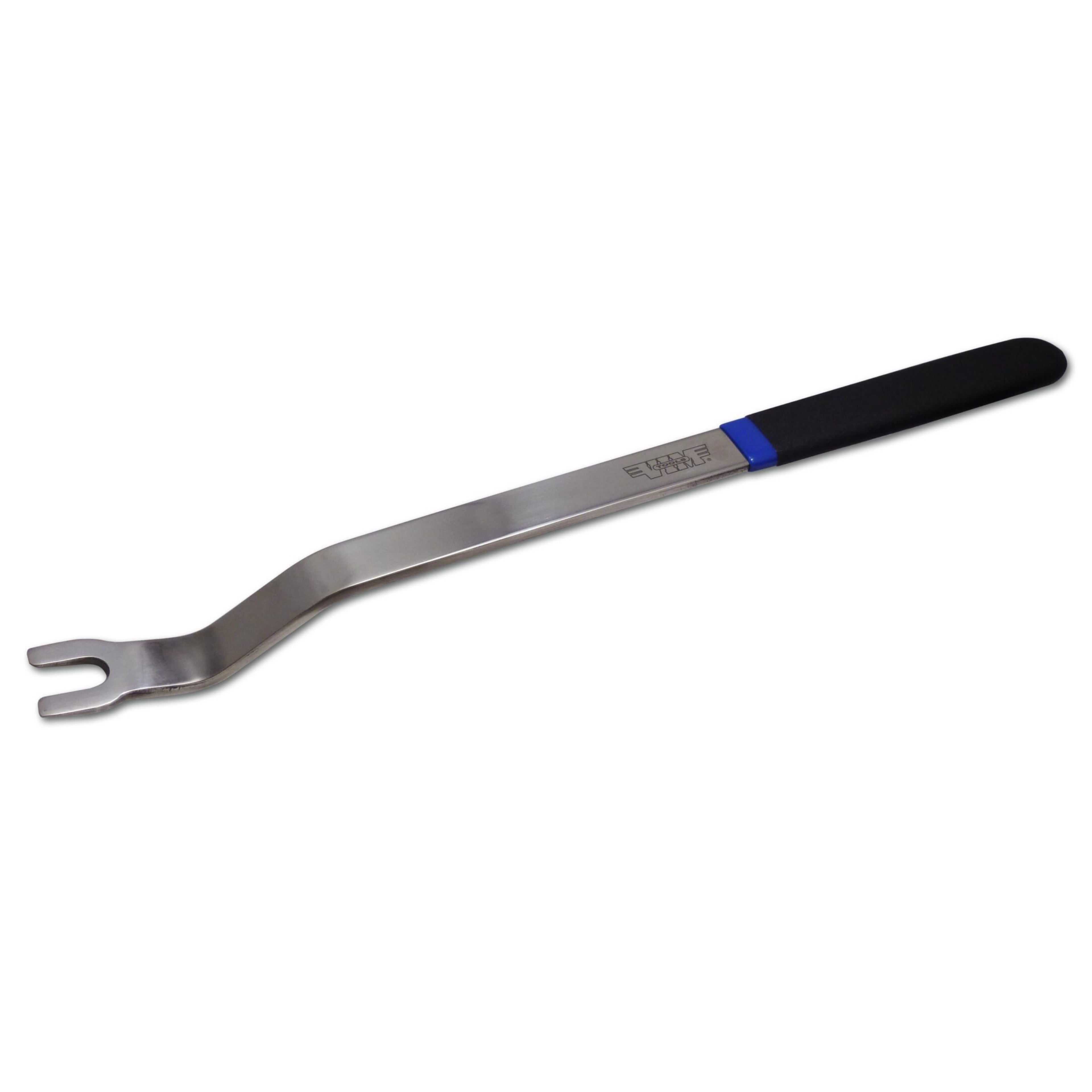 VIM Tools - 12″ XL Double Bend “U” Notch Door Panel Clip Tool, Stainless, Dipped Handle
