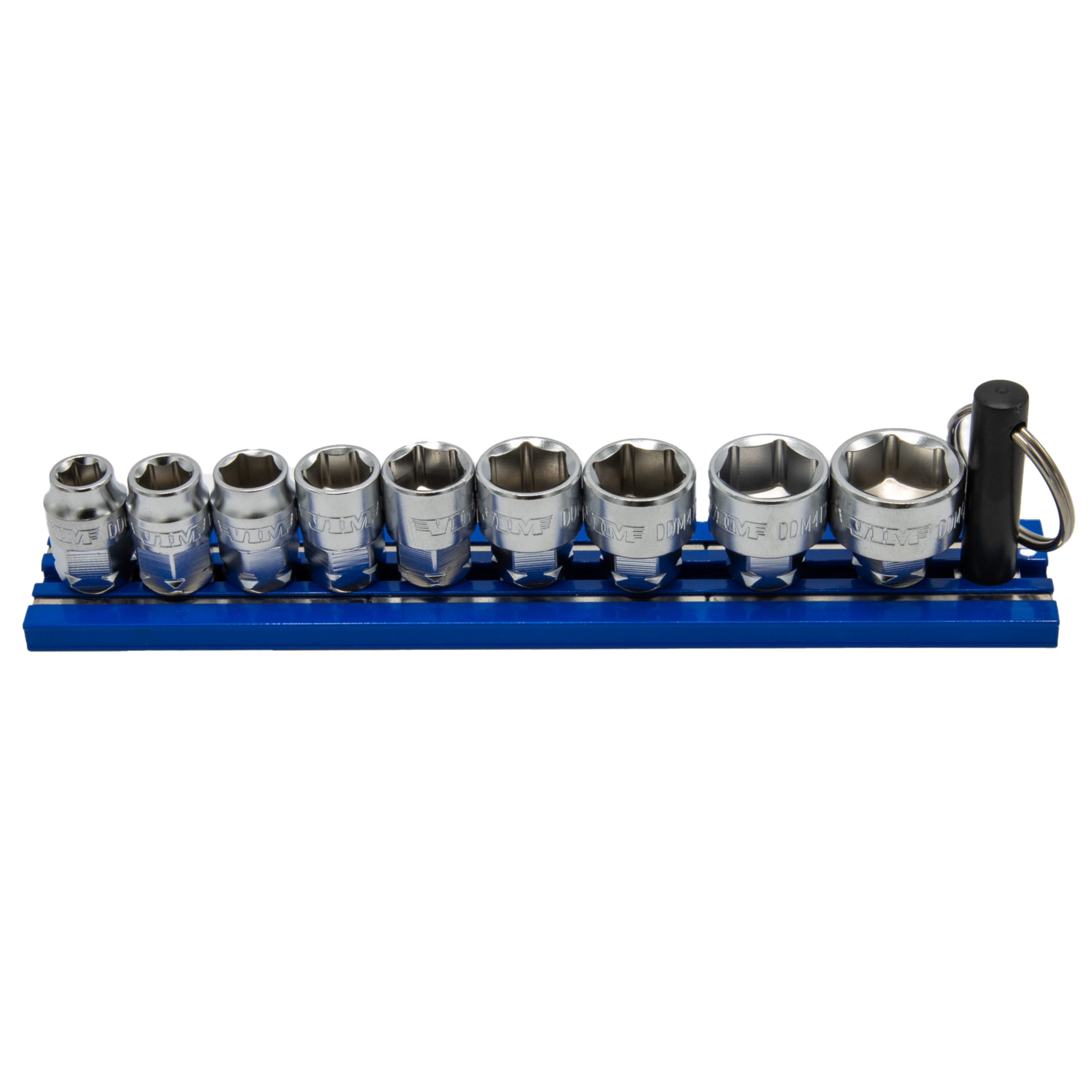 VIM Tools - Dual Drive Metric Socket Set – 1/4" Square Drive, 11mm & 13mm Hex Outer Drive (6mm - 14mm)