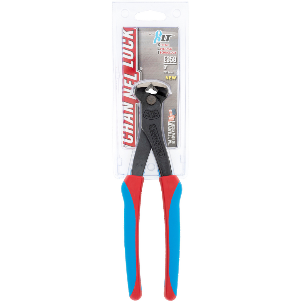 Channellock 8-Inch CODE BLUE End Cutting Pliers for Precision Cutting - Premium Channellock End Cutting Pliers