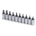 SK Tools USA - 10 Piece 1/4" Drive Fractional Hex Bit Socket Set