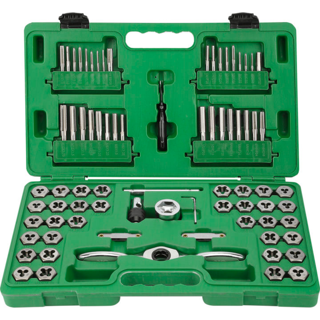SK Tools USA - 75 Piece Ratcheting Tap and Die Set, #SK01520 - Ridge Toolbox