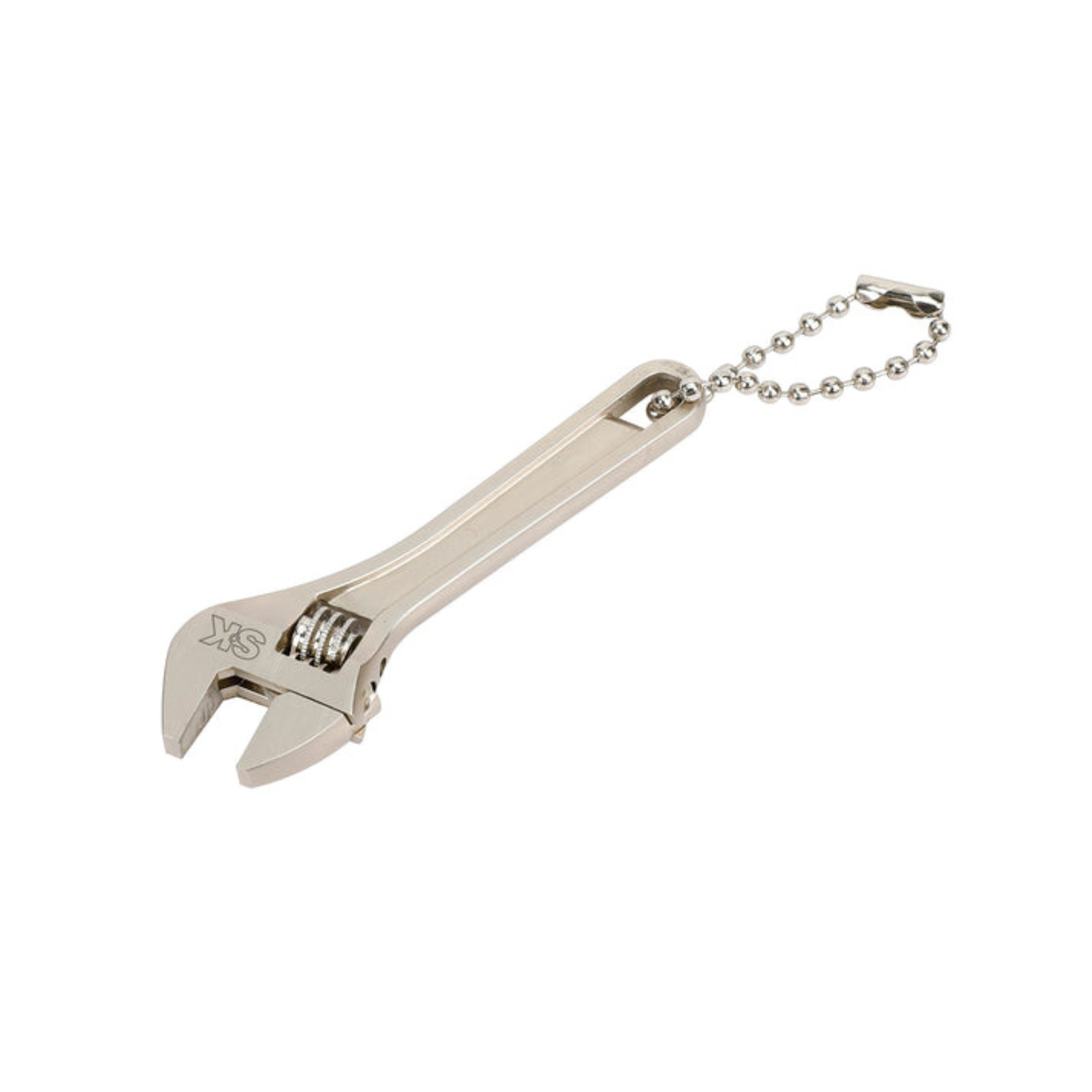 SK Tools USA - Mini Adjustable Wrench Keychain, 2.5", #SK04135 - Ridge Toolbox