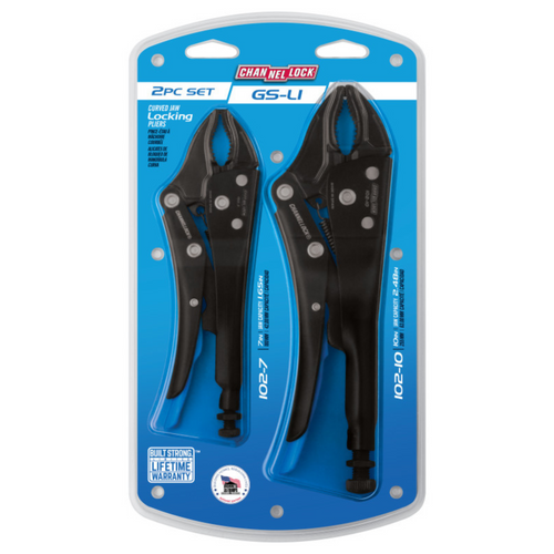 Channellock 2pc Locking Pliers Set