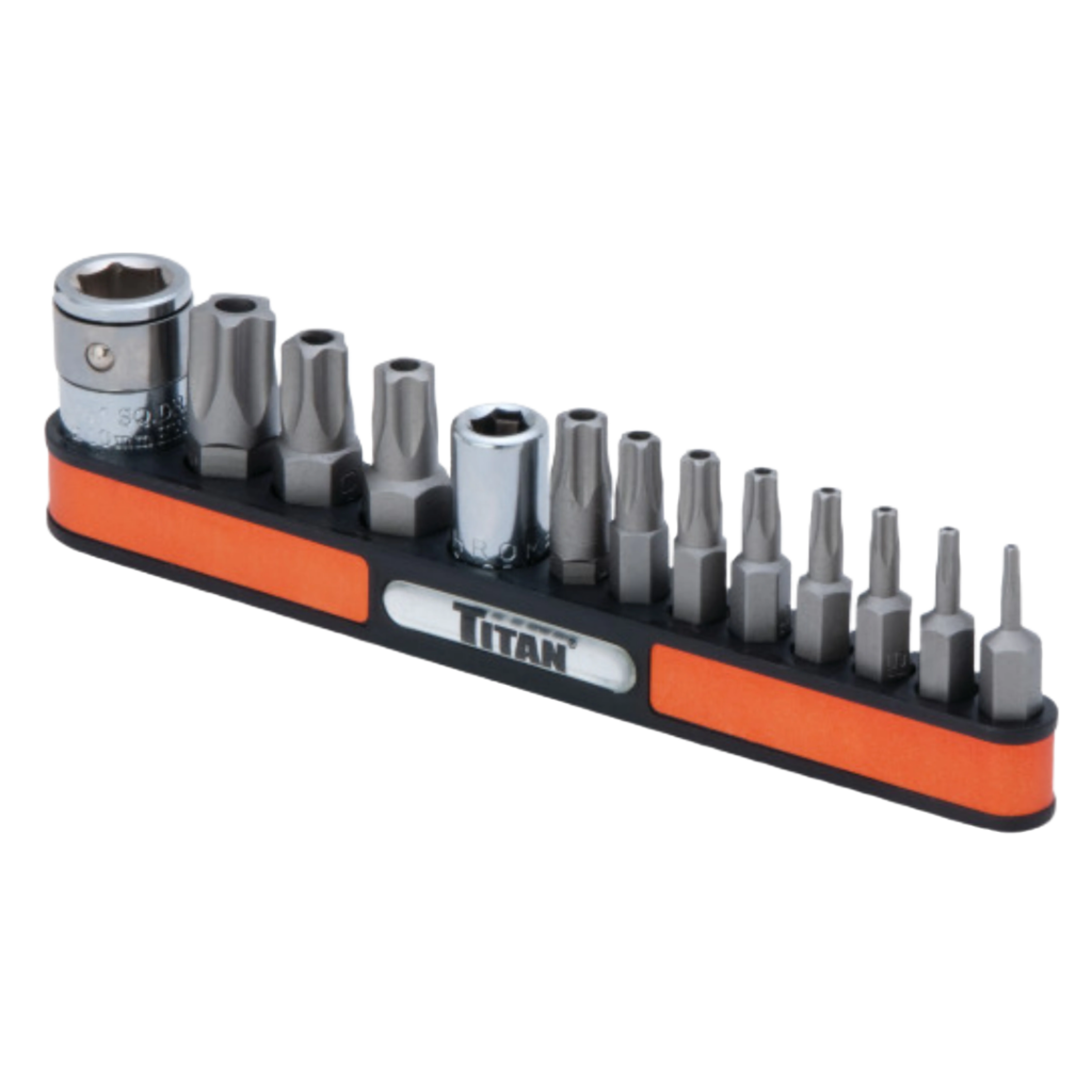 13 pc. Tamper Resistant 5-Lobe Star Bit Socket Set (16137)