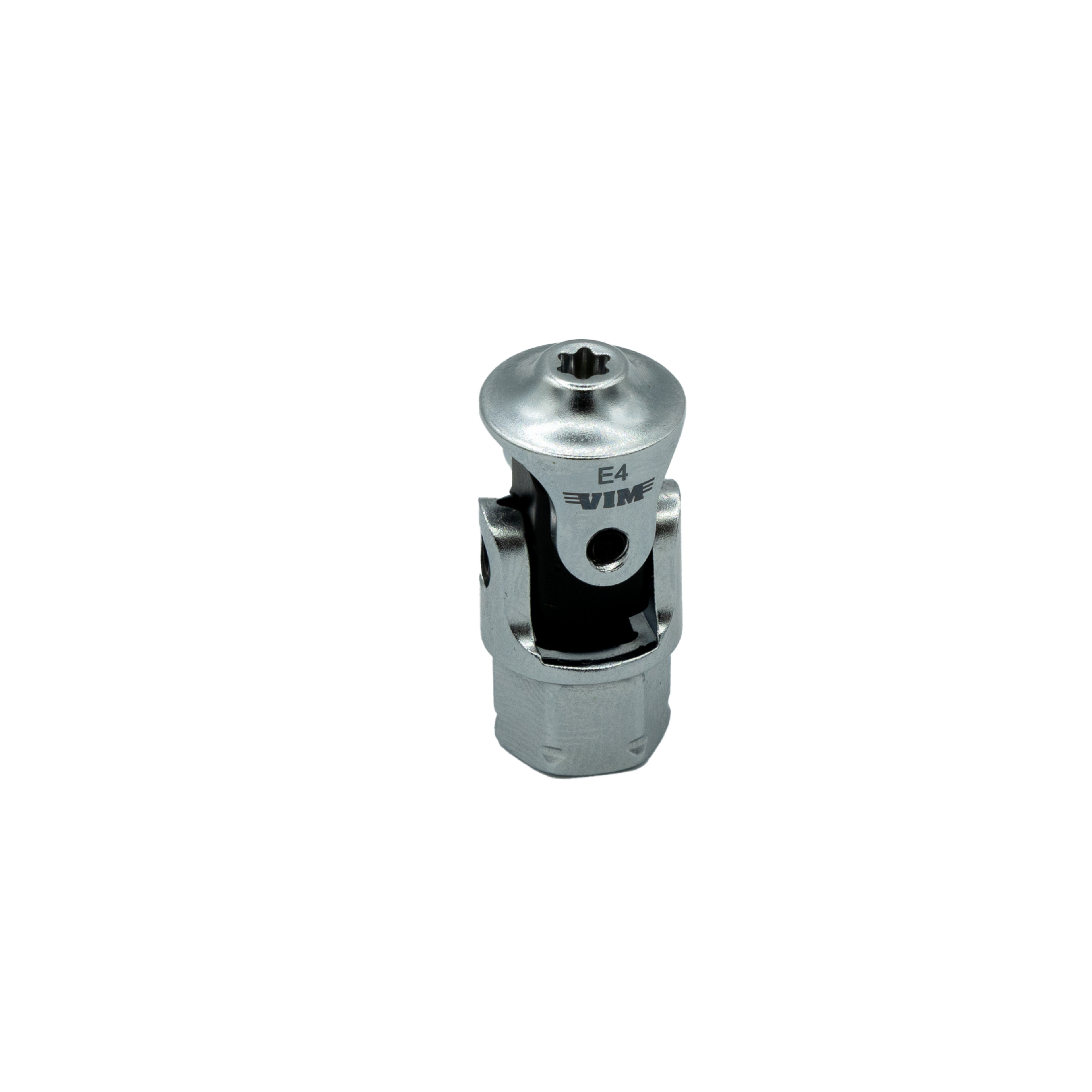 VIM Tools - Dual Drive Stubby UJ TORX Socket Set – 1/4" x 11mm Drive (E4 - E16)