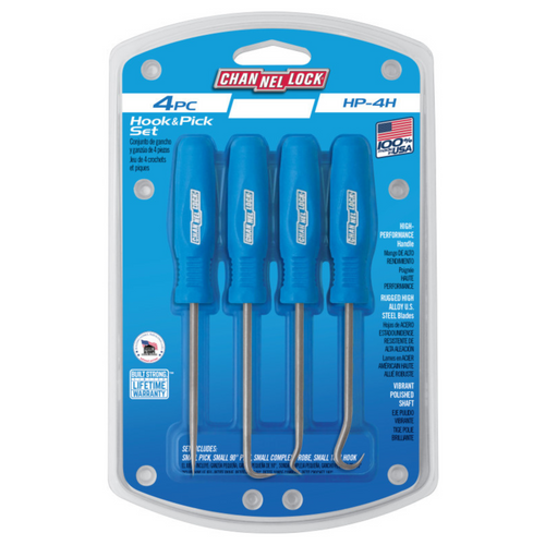 Channellock 4pc Precision Hook & Pick Set