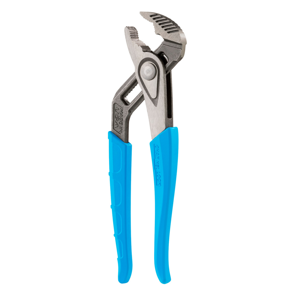 Channellock V-Jaw Pliers - 10-Inch SPEEDGRIP Tongue Groove Pliers for Superior Grip and Precision