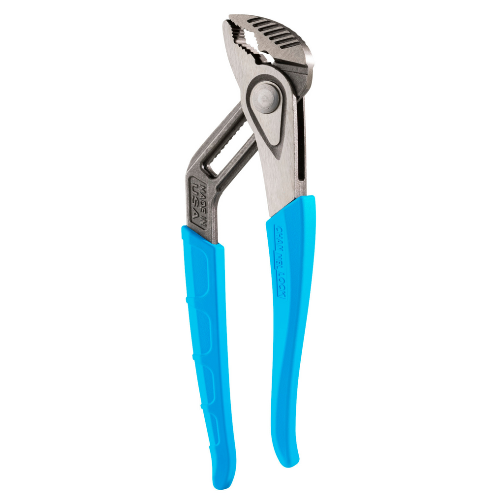 Channellock V-Jaw Pliers - 10-Inch SPEEDGRIP Tongue Groove Pliers for Superior Grip and Precision