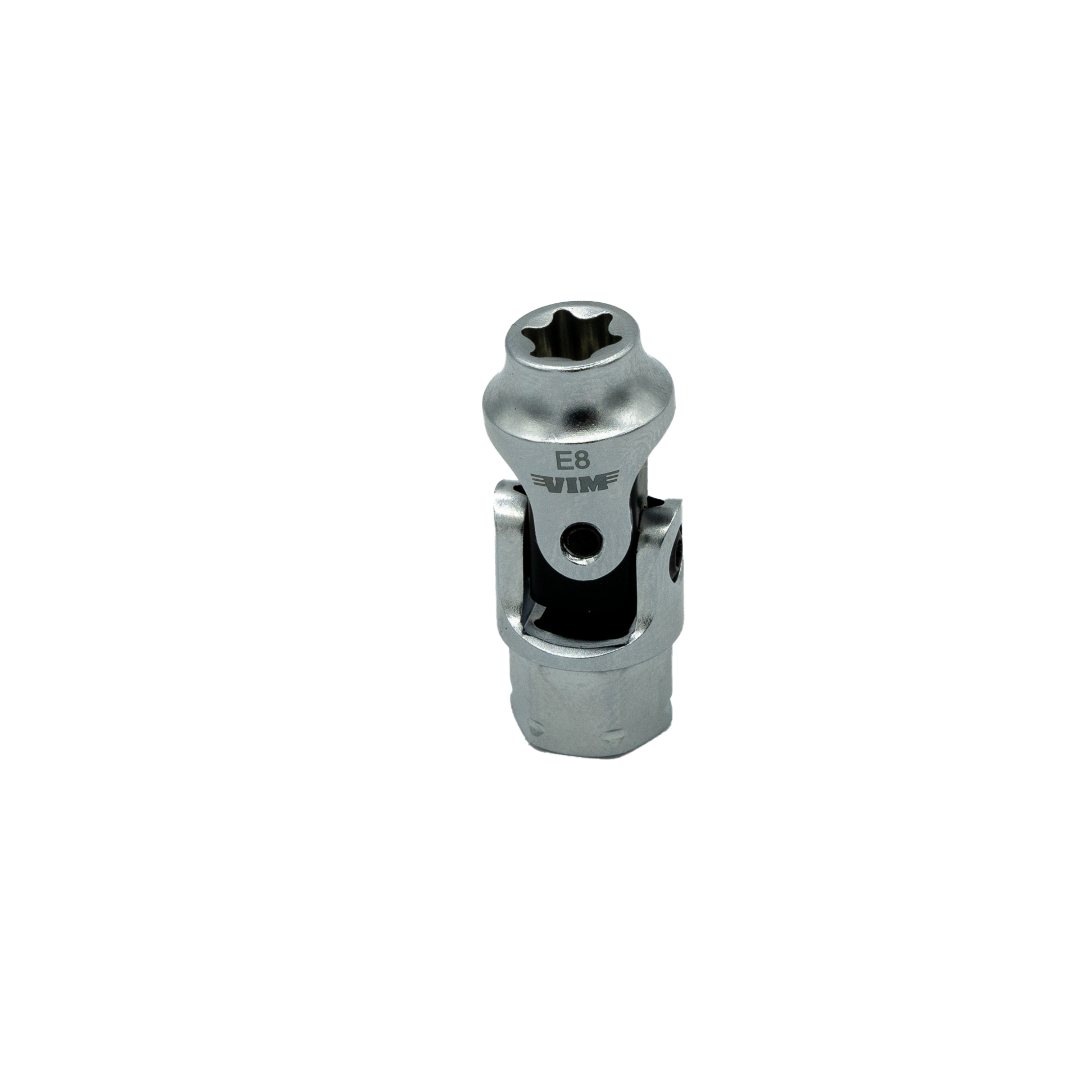 VIM Tools - Dual Drive Stubby UJ TORX Socket Set – 1/4" x 11mm Drive (E4 - E16)
