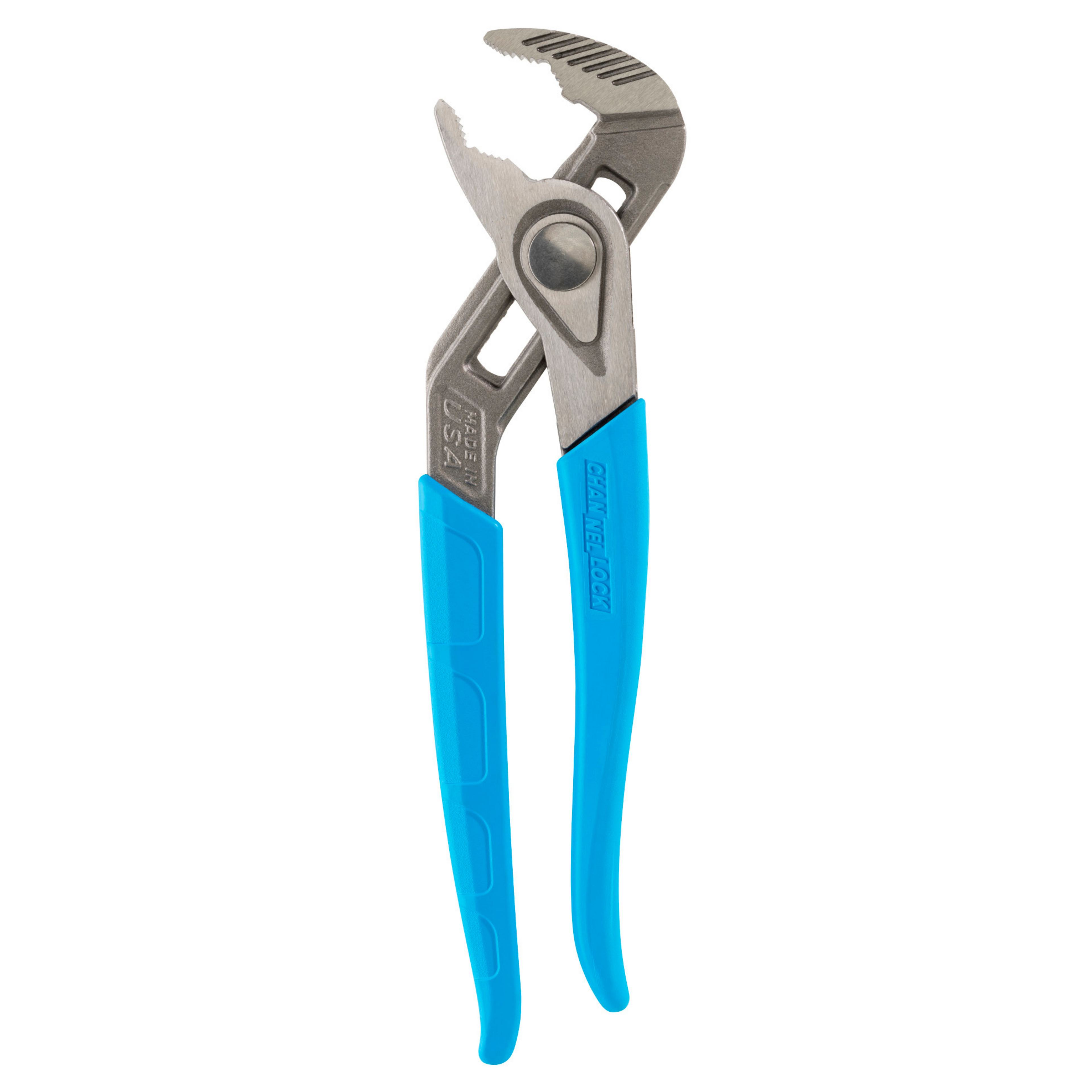 Channellock 12-Inch V-Jaw Tongue & Groove Pliers for Maximum Grip and Versatility SPEEDGRIP