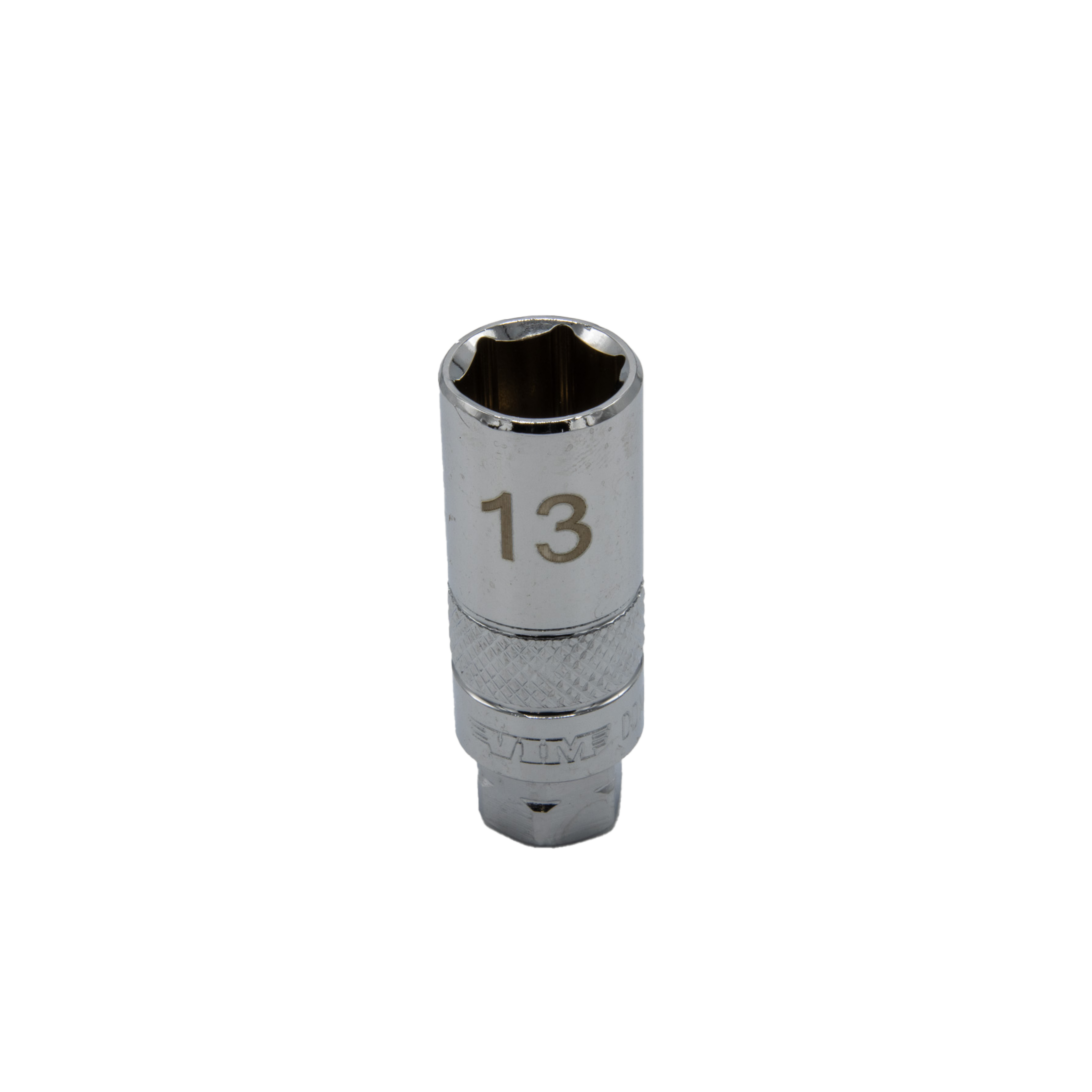 VIM Tools - Deep Dual Drive Metric Socket Set – 1/4" Square Drive, 11mm & 13mm Hex Outer Drive (6mm - 14mm)