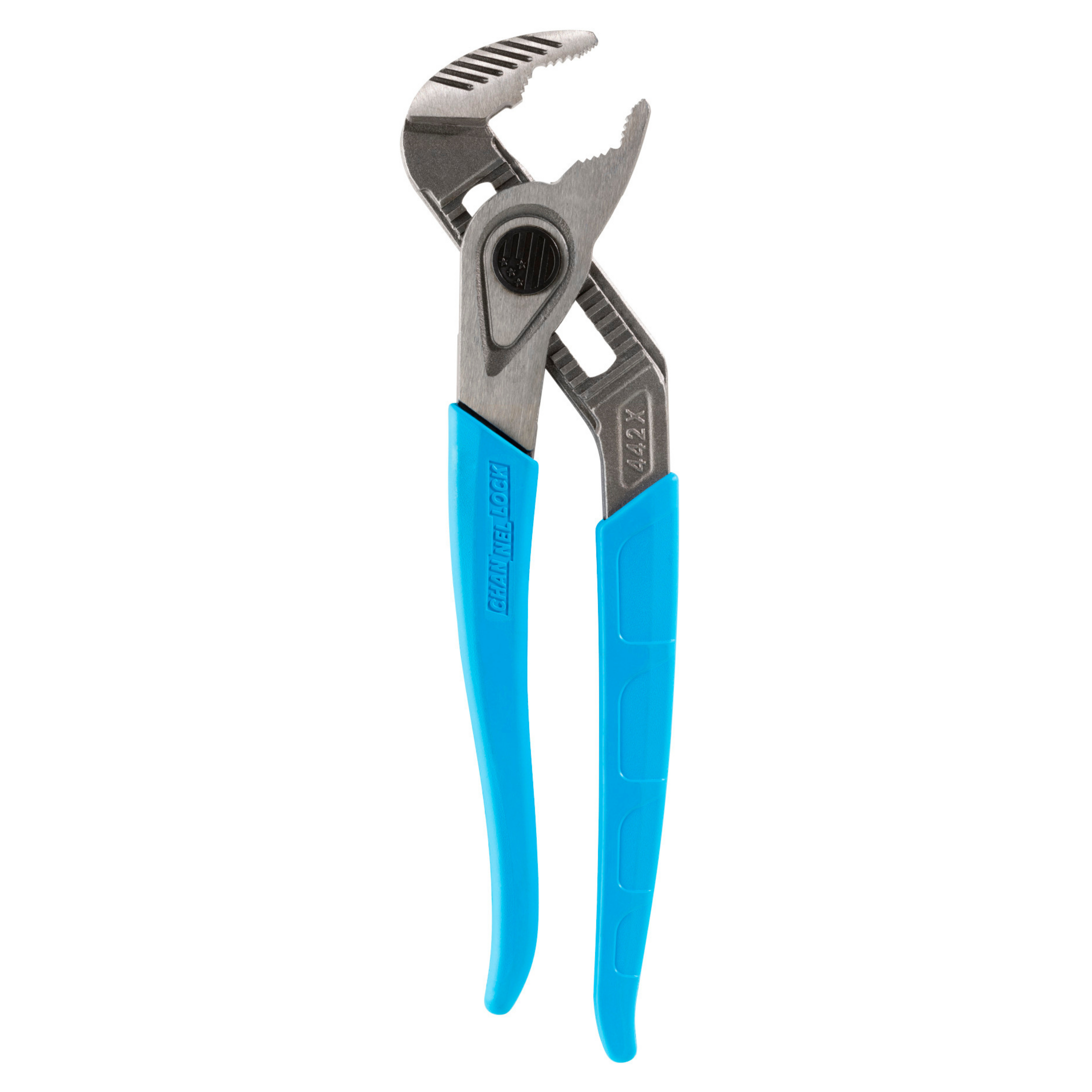 Channellock 12-Inch V-Jaw Tongue & Groove Pliers for Maximum Grip and Versatility SPEEDGRIP