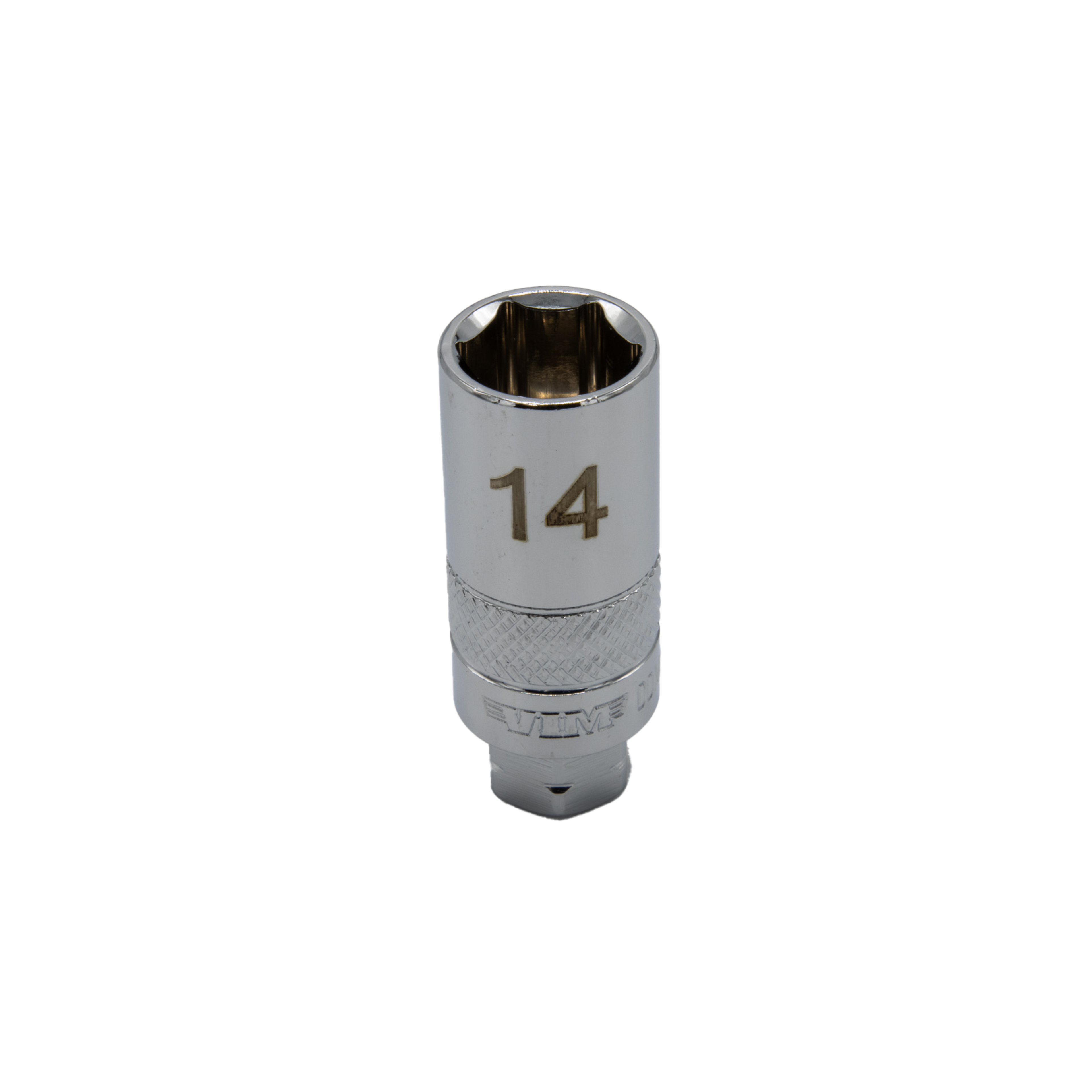 VIM Tools - Deep Dual Drive Metric Socket Set – 1/4" Square Drive, 11mm & 13mm Hex Outer Drive (6mm - 14mm)