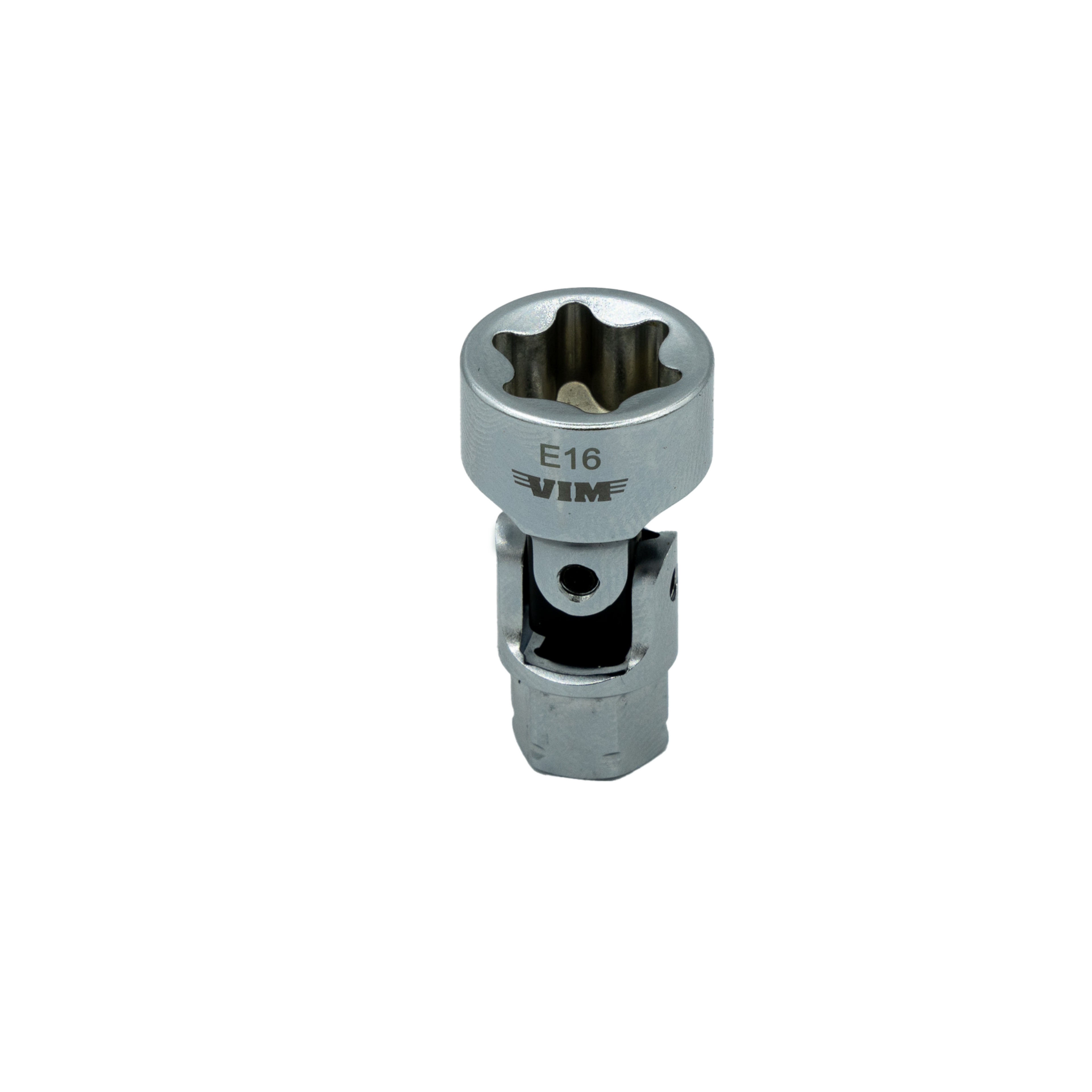 VIM Tools - Dual Drive Stubby UJ TORX Socket Set – 1/4" x 11mm Drive (E4 - E16)