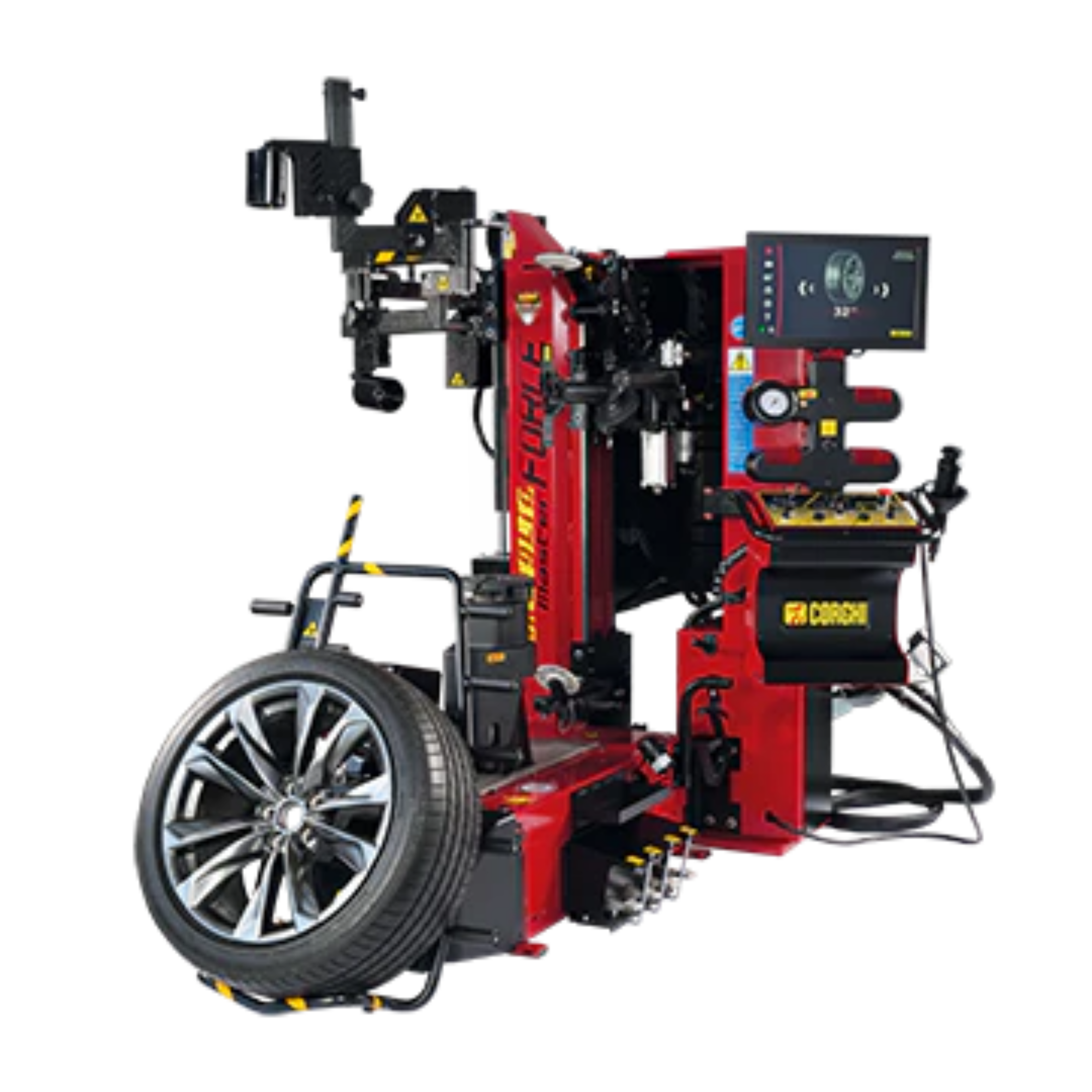 Corghi Master Force with arm Touchless Tire Changer (Elect. Only) - Ridge Toolbox