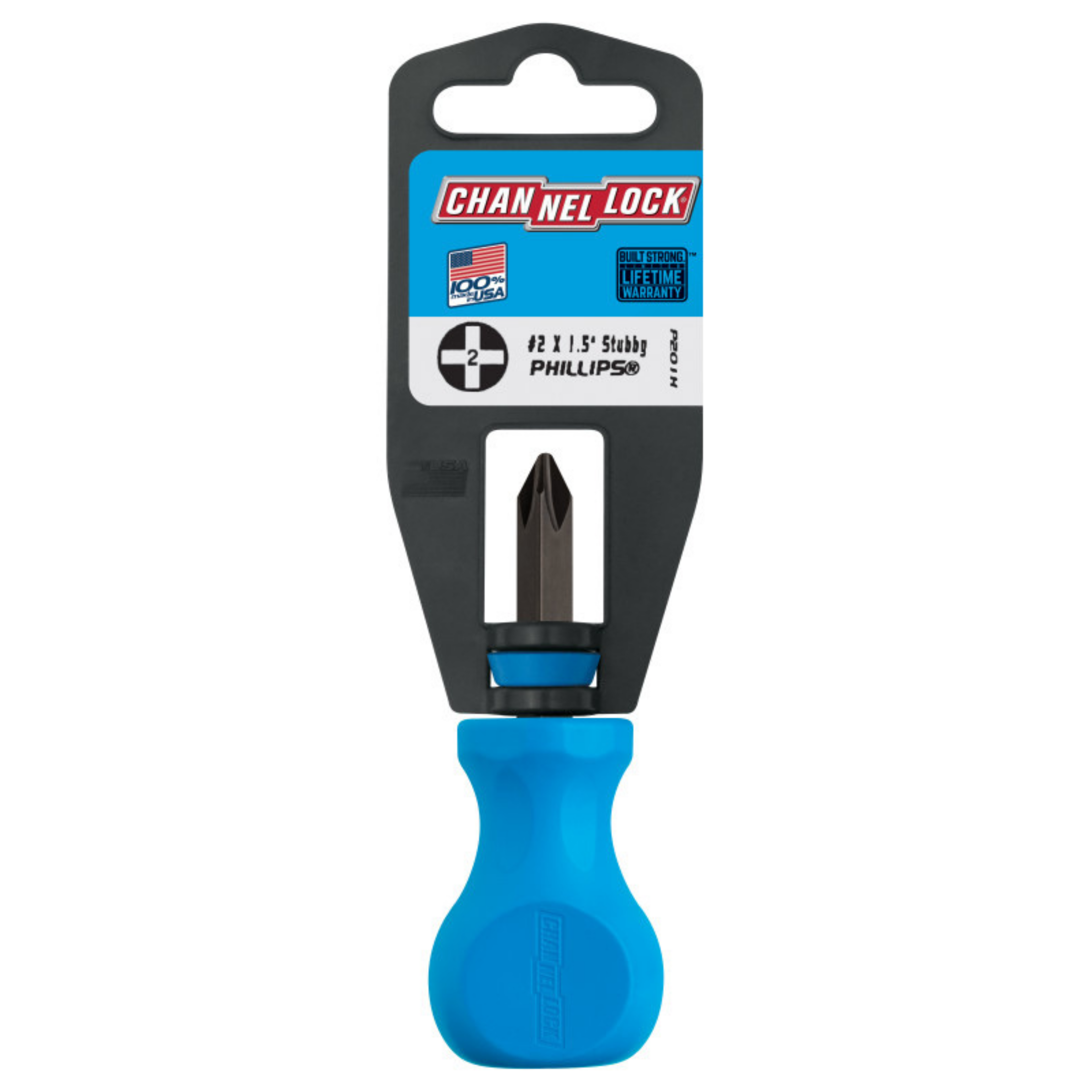 Channellock PHILLIPS #2 x 1.5 Stubby-inch Professional Screwdriver