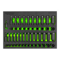 VIM Tools - 49 Piece 1/4″ Impact Socket Set