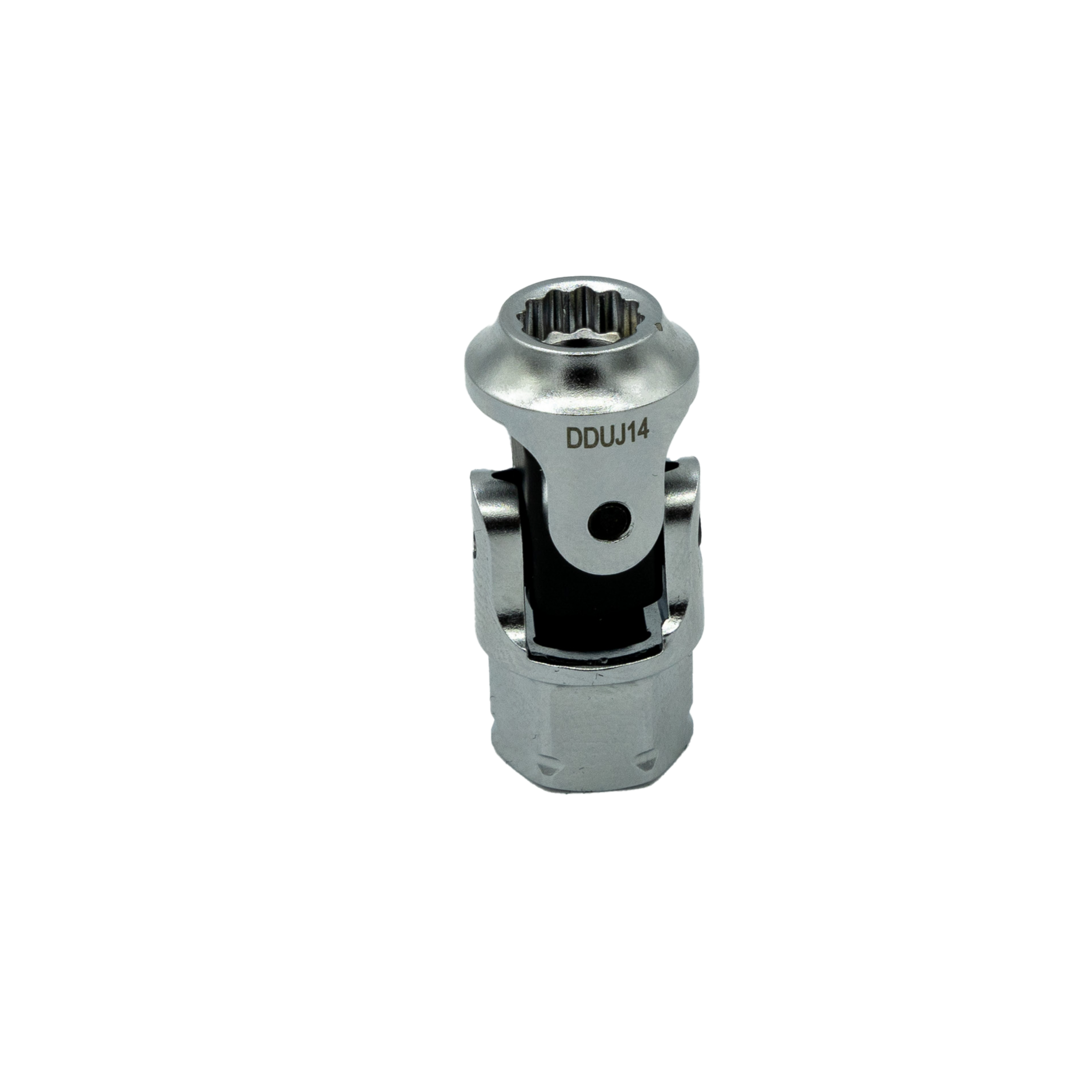 VIM Tools - Dual Drive Stubby UJ SAE 12-Point Socket Set – 1/4" x 11mm Drive (3/16" - 9/16")