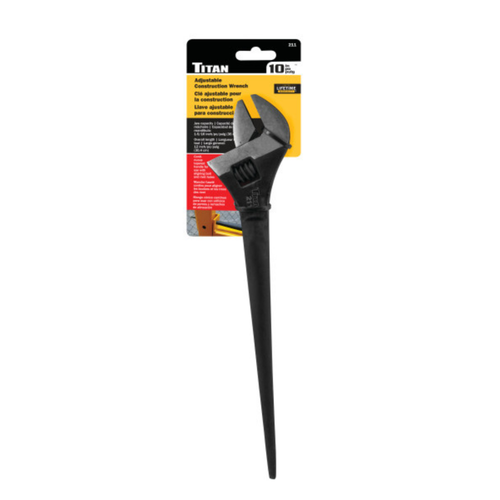 10 in. Adjustable Construction Wrench (211)