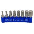 VIM Tools - 8 PC 5/16″ Shank Impact Triple Square Bit Set